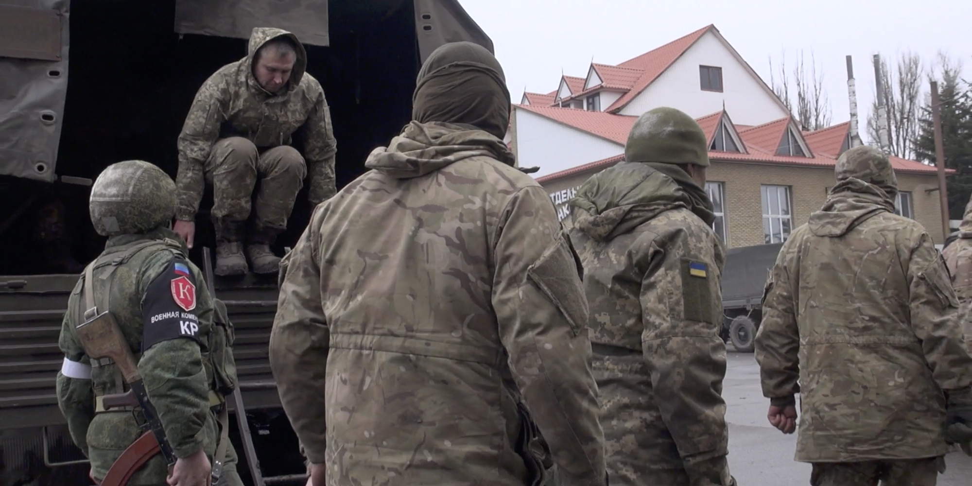 Εικόνες Ρωσόφωνων μαχητών στην Ουκρανία