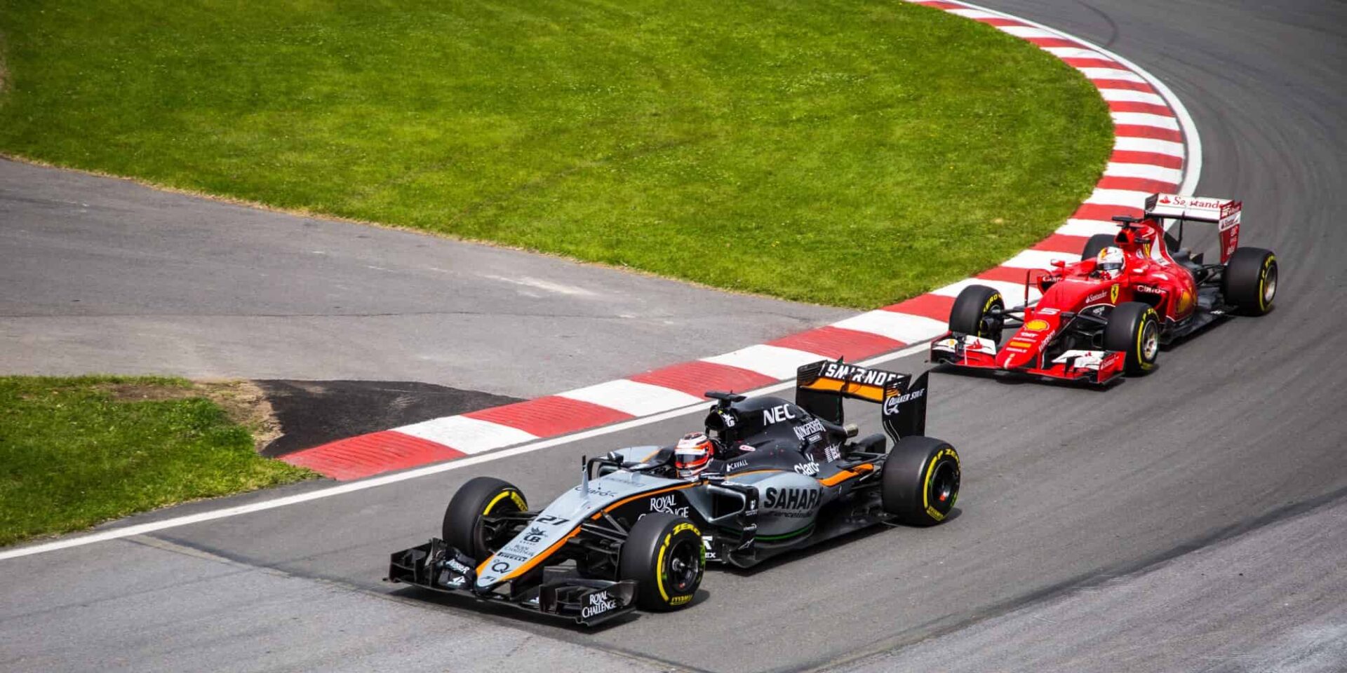Αυτοκίνητα σε αγώνα της Formula 1
