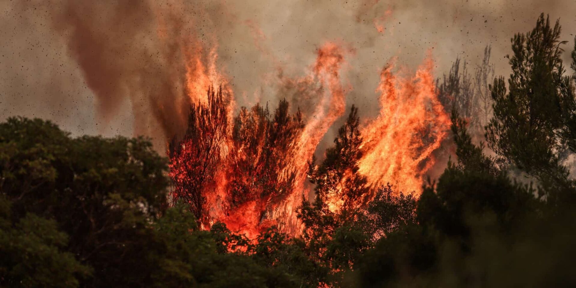 Η καταστροφική πυρκαγιά της Βαρυμπόμπης τον Αύγουστο του 2021