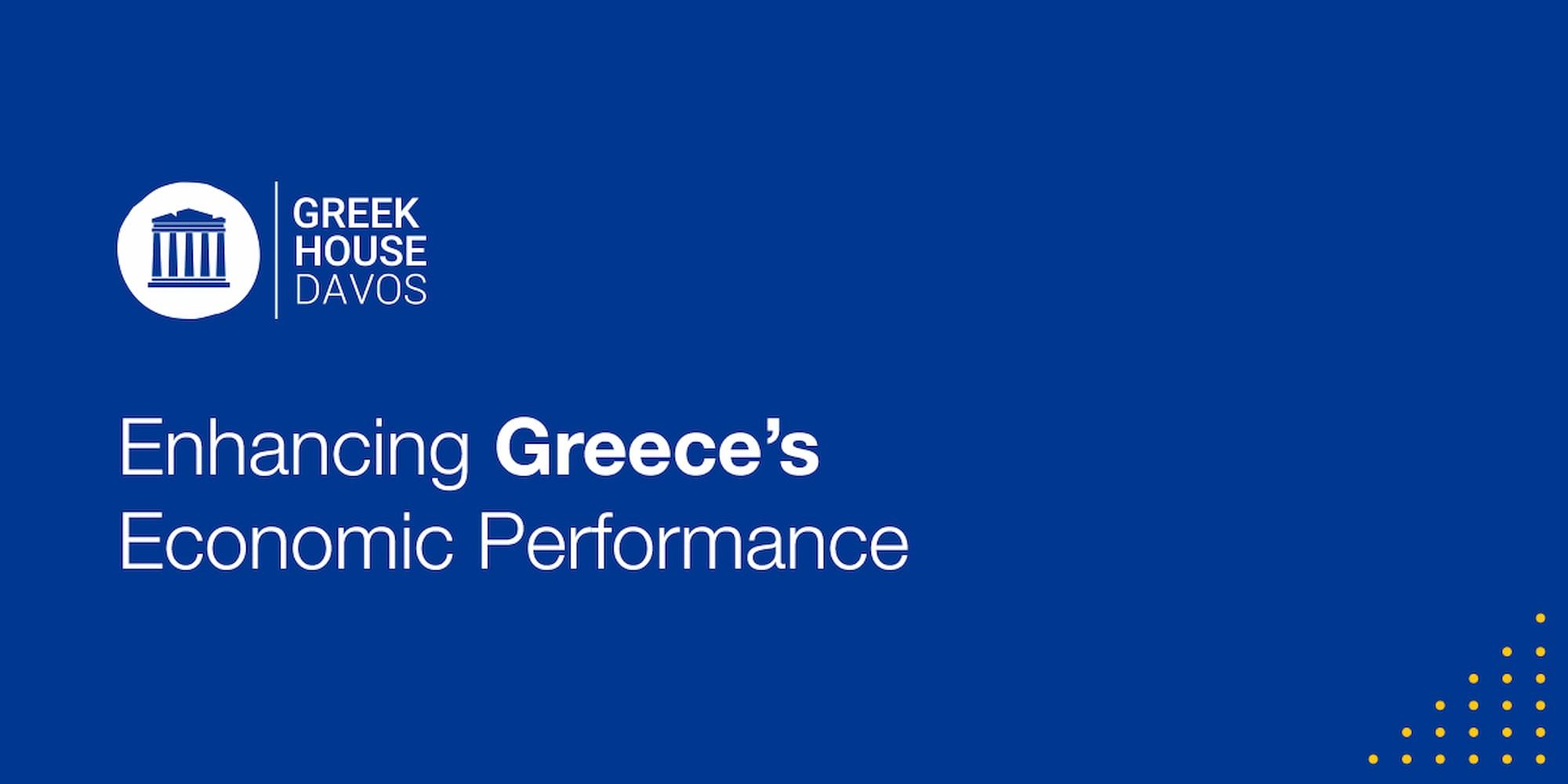 Το banner του Greek House Davos