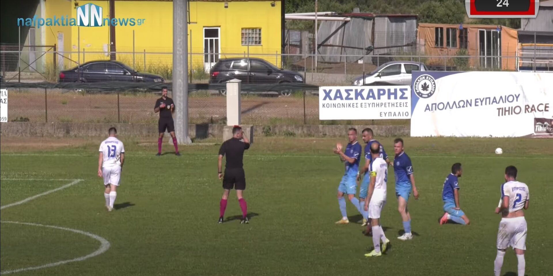 Κόκκινη κάρτα στον Λαμπρόπουλο