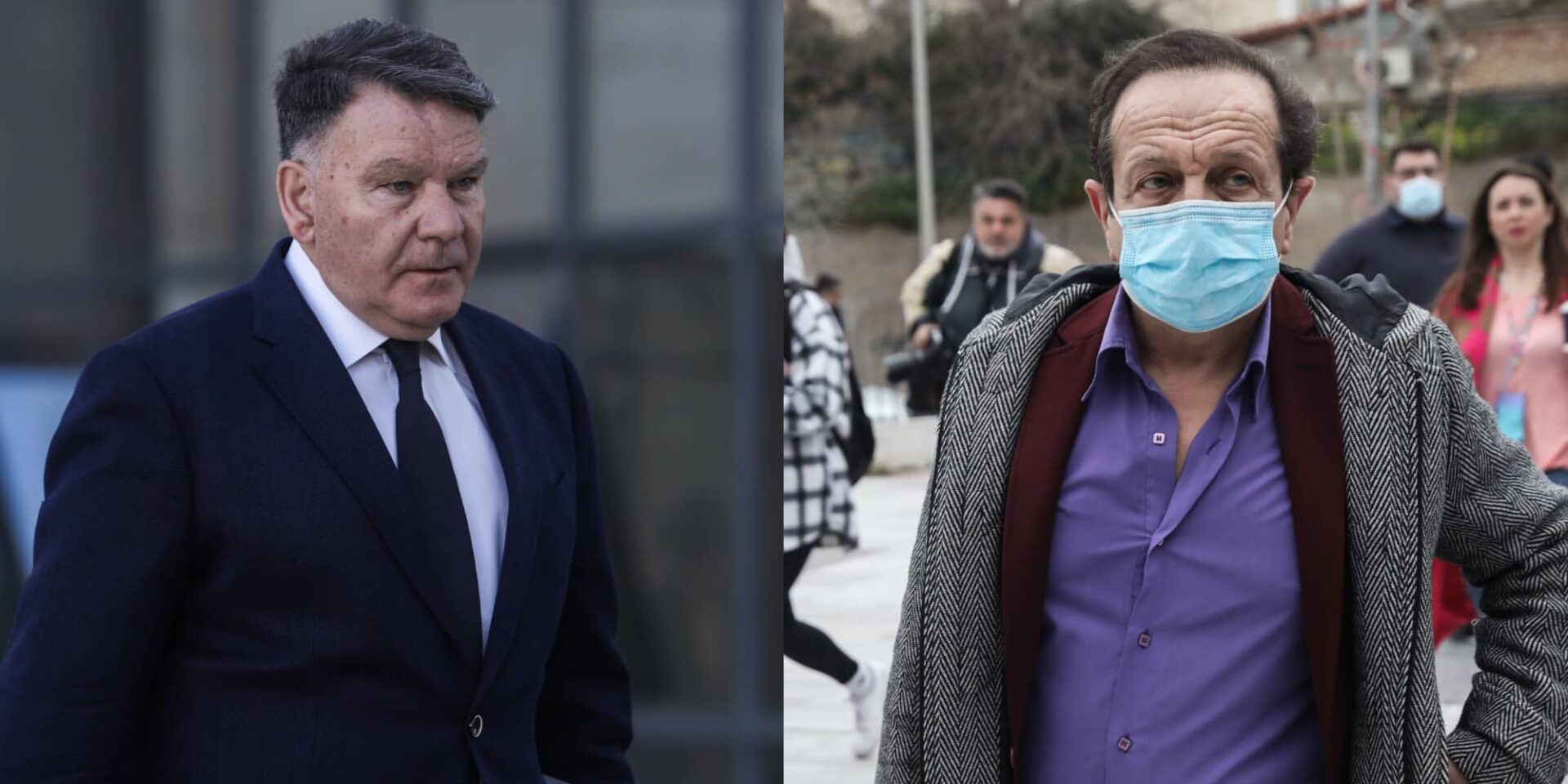 Ο Αλέξης Κούγιας και ο Σπύρος Μπιμπίλας