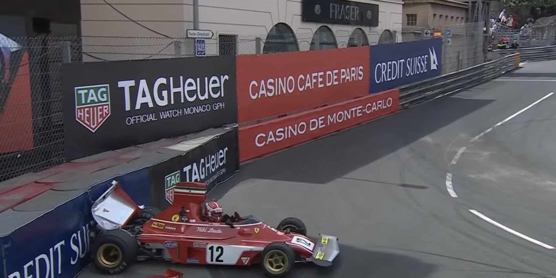 Ο Λεκλέρκ τράκαρε τη Ferrari του Λάουντα