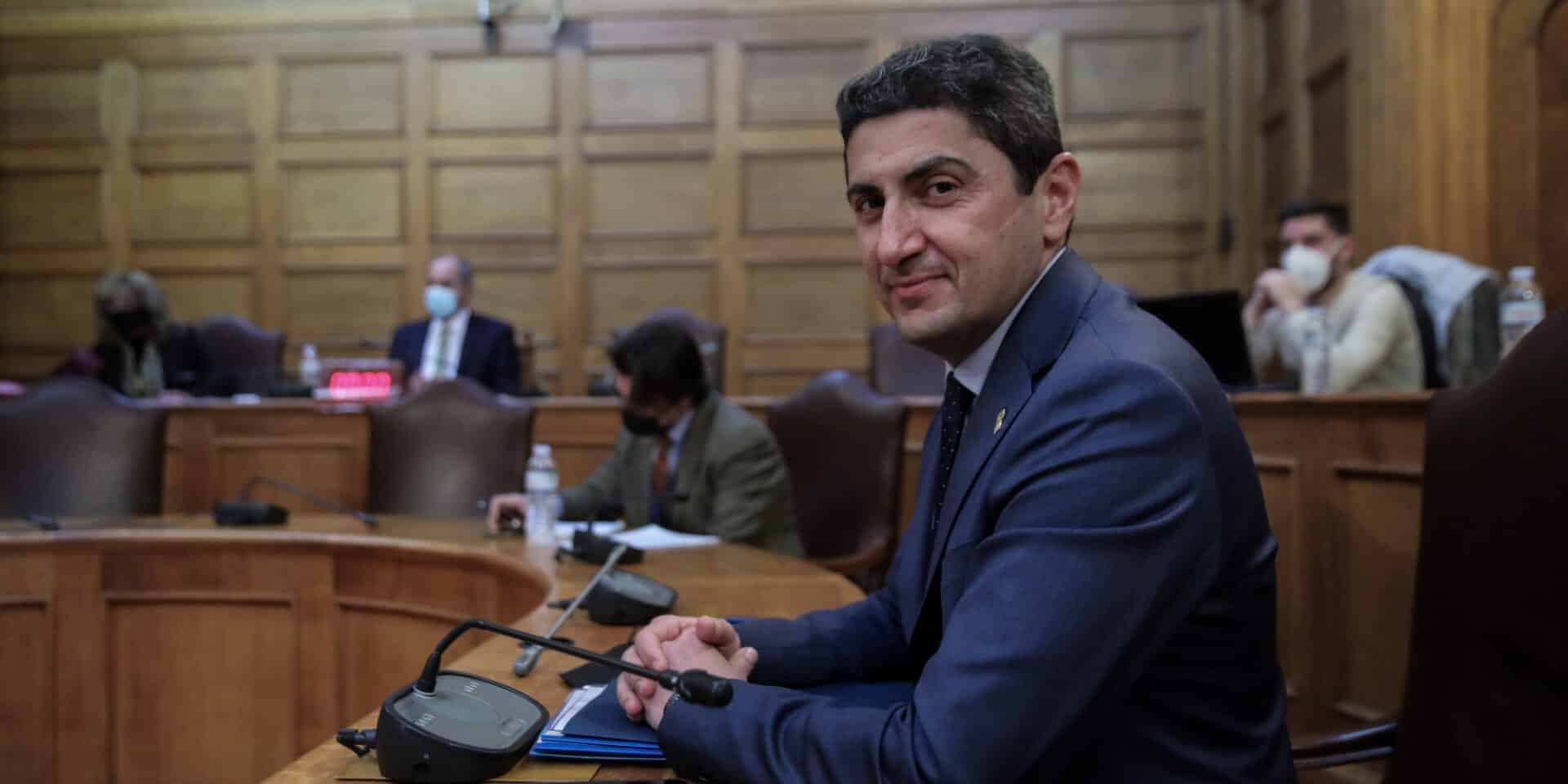 Ο Υφυπουργός Πολιτισμού και Αθλητισμού, Λευτέρης Αυγενάκης
