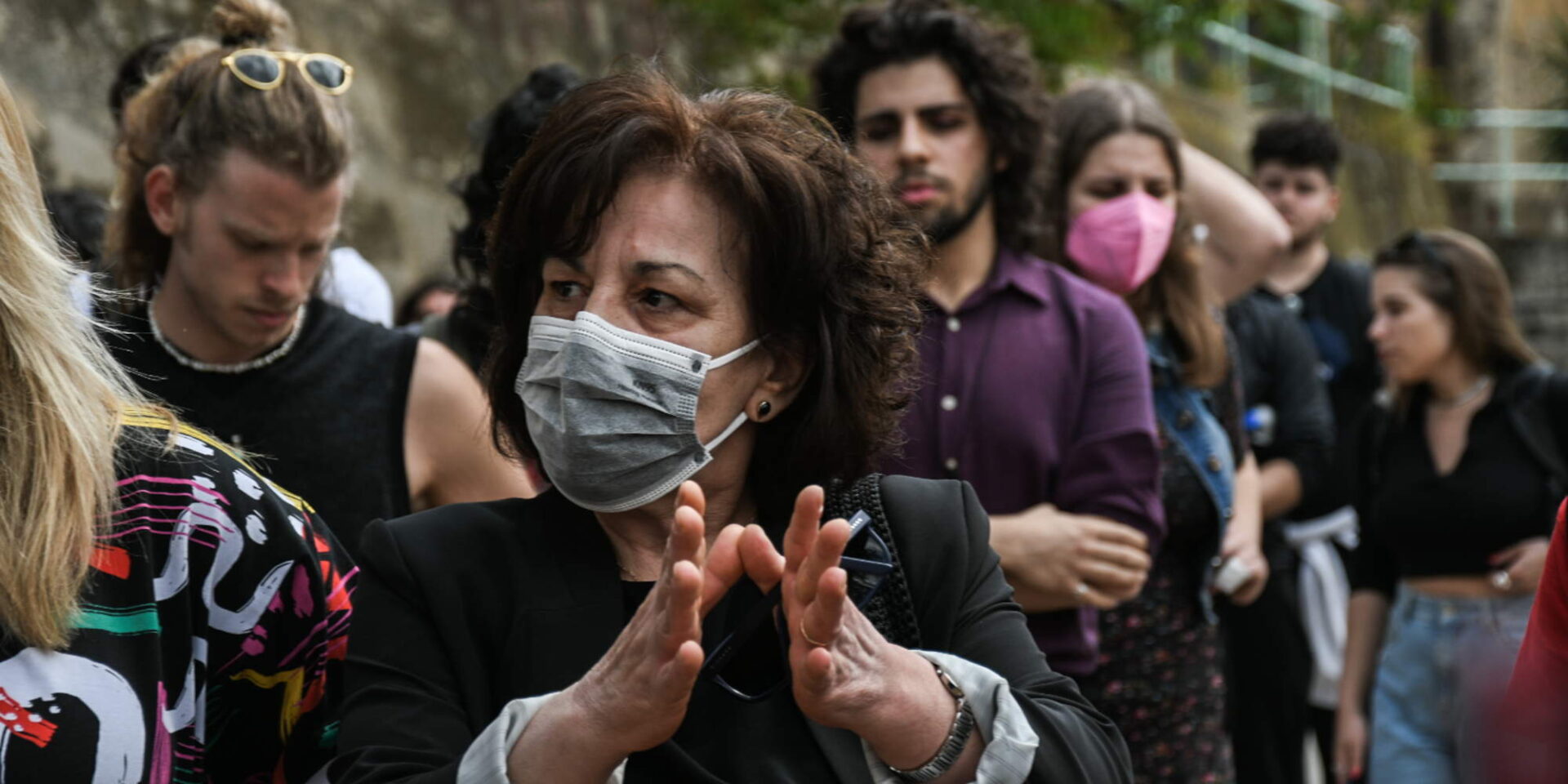 Η Μάγδα Φύσσα στη δίκη Κωστόπουλου