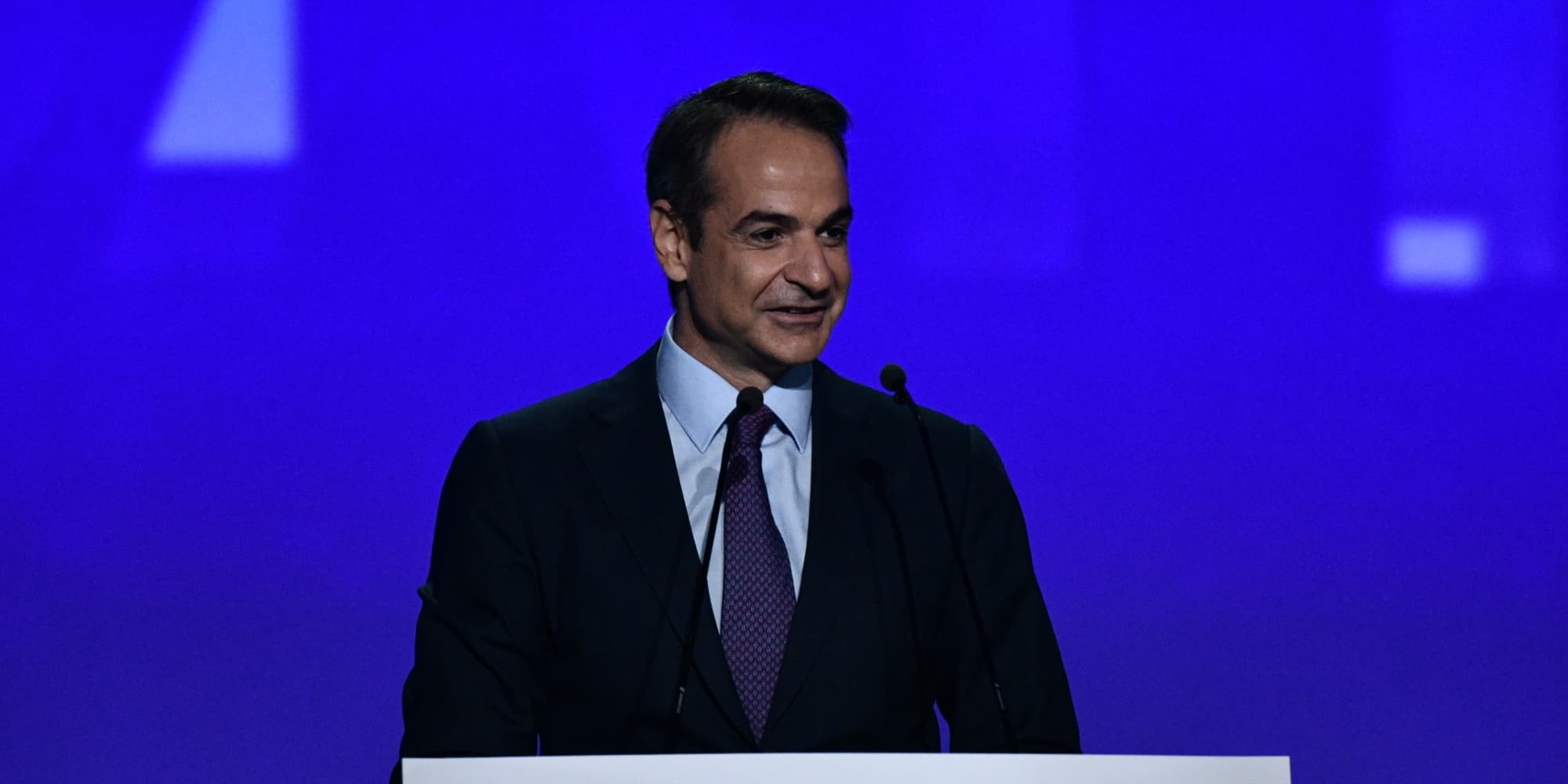 Ο πρωθυπουργός Κυριάκος Μητσοτάκης στο 14ο Συνέδριο της ΝΔ
