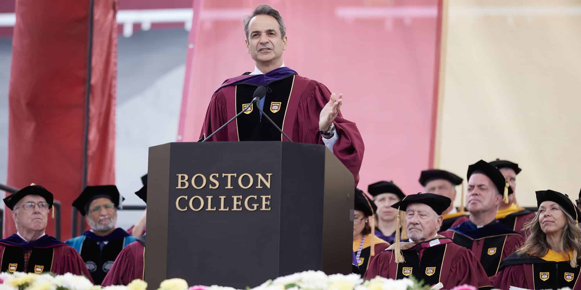 Επίτιμος διδάκτορας του Boston College αναγορεύτηκε ο Κυριάκος Μητσοτάκης – The Standard