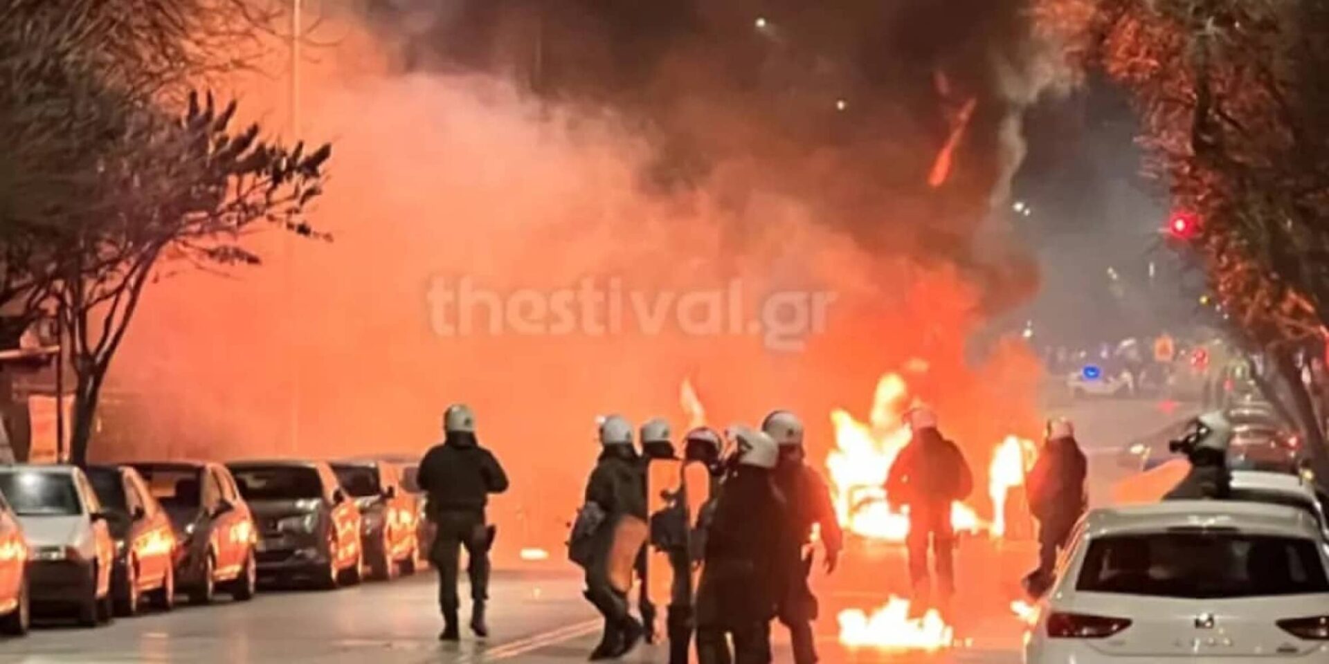 Επεισόδια τα ξημερώματα στη Θεσσαλονίκη