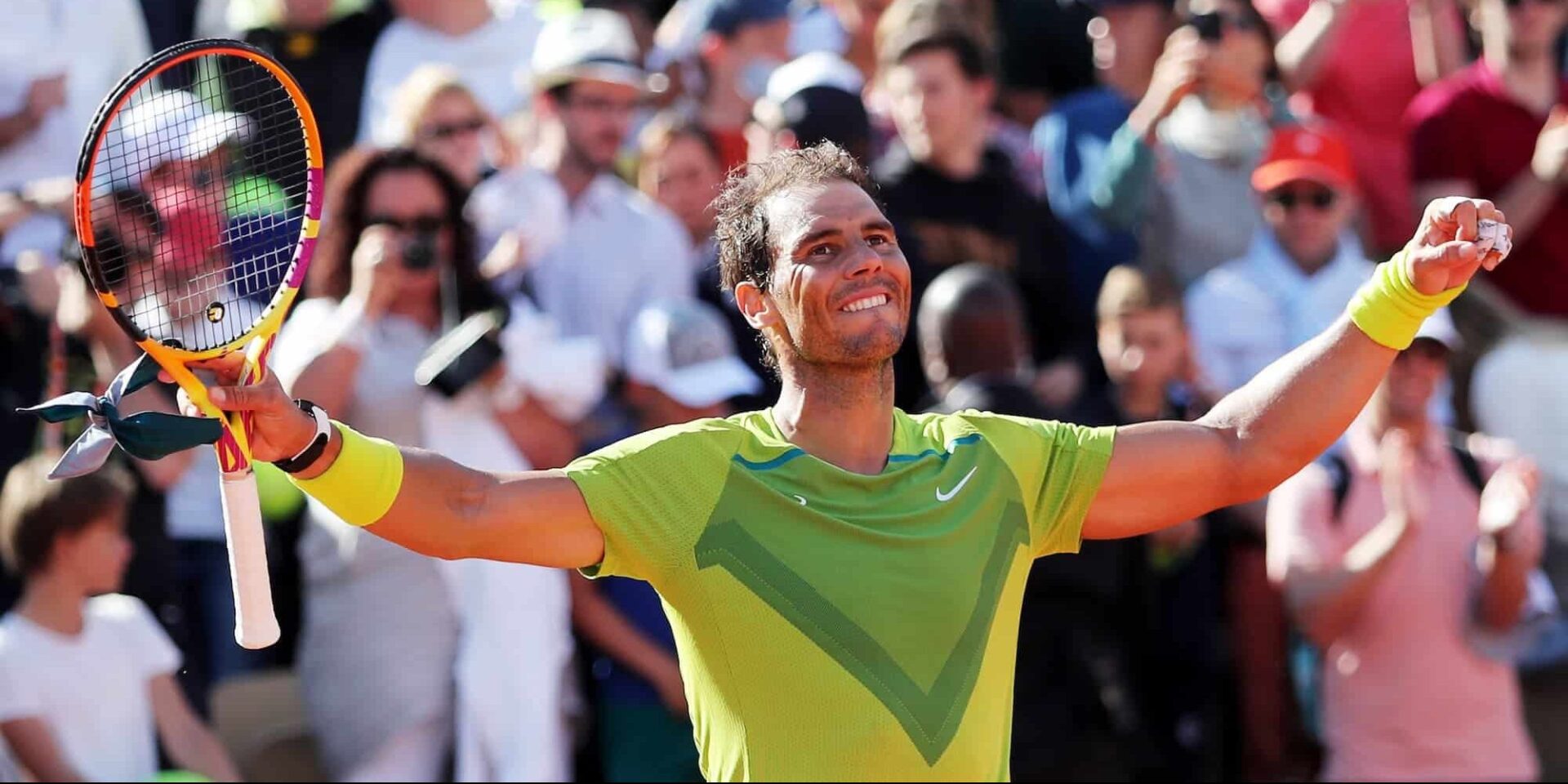 Ο Ραφαέλ Ναδάλ στο Roland Garros