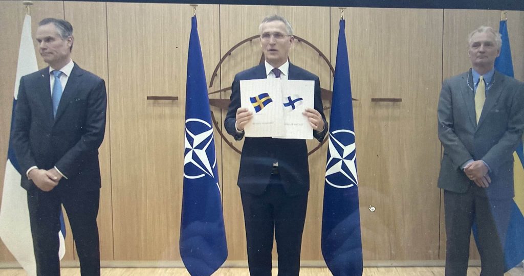Το κοινό αίτημα ένταξης Σουηδίας και Φινλανδίας στο ΝΑΤΟ