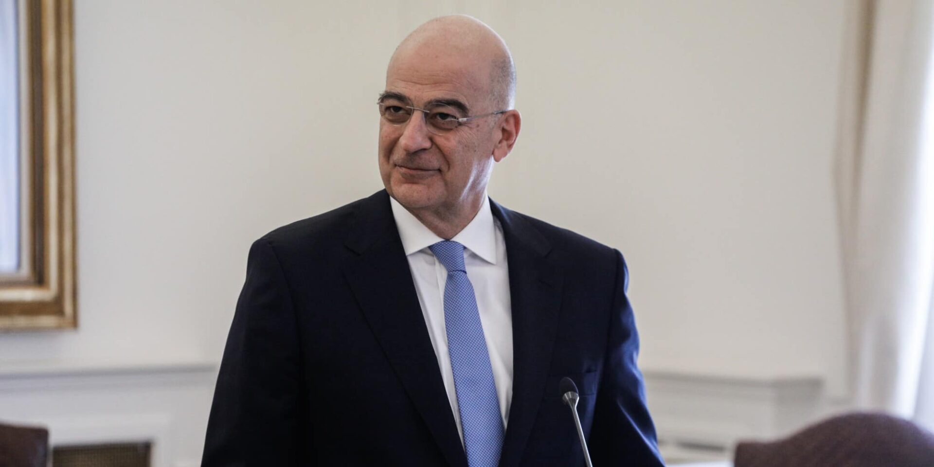 Ο υπουργός Εξωτερικών Νίκος Δένδιας
