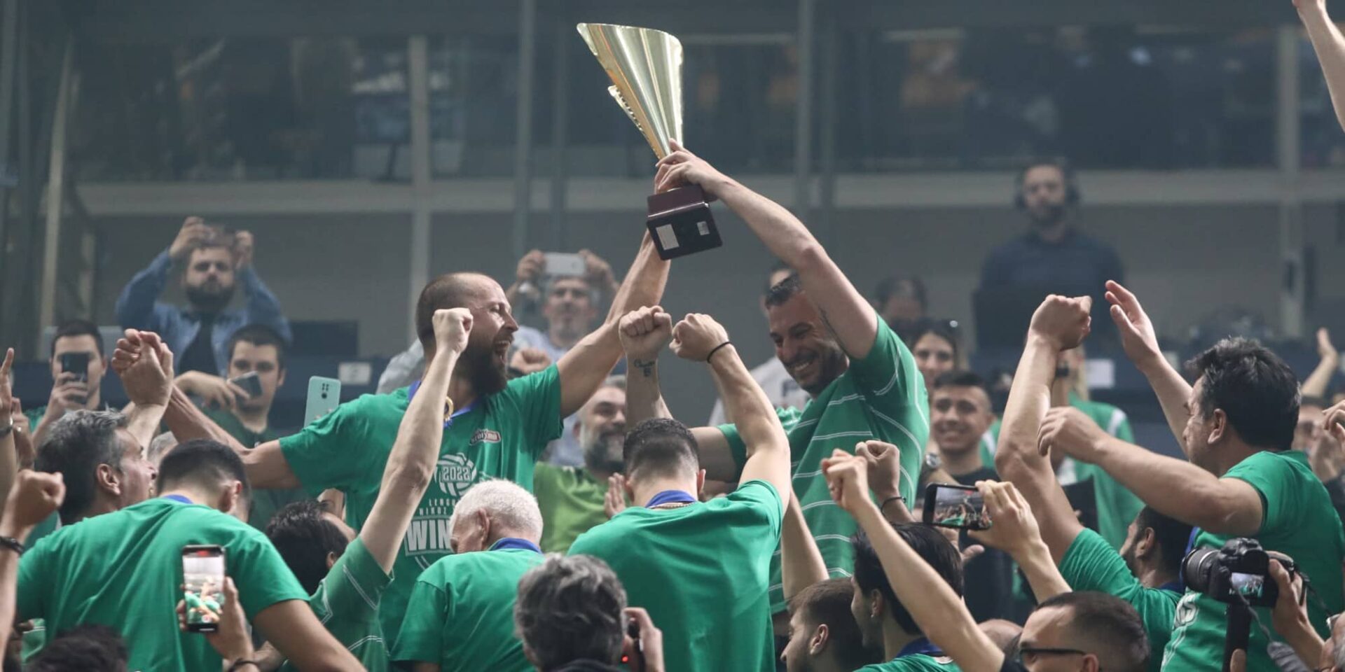 Η ομάδα βόλεϊ του Παναθηναϊκού