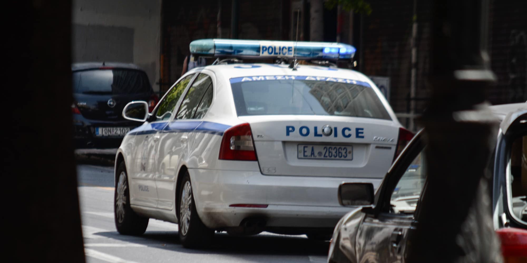 Περιπολικό όχημα της Αστυνομίας στην Αθήνα