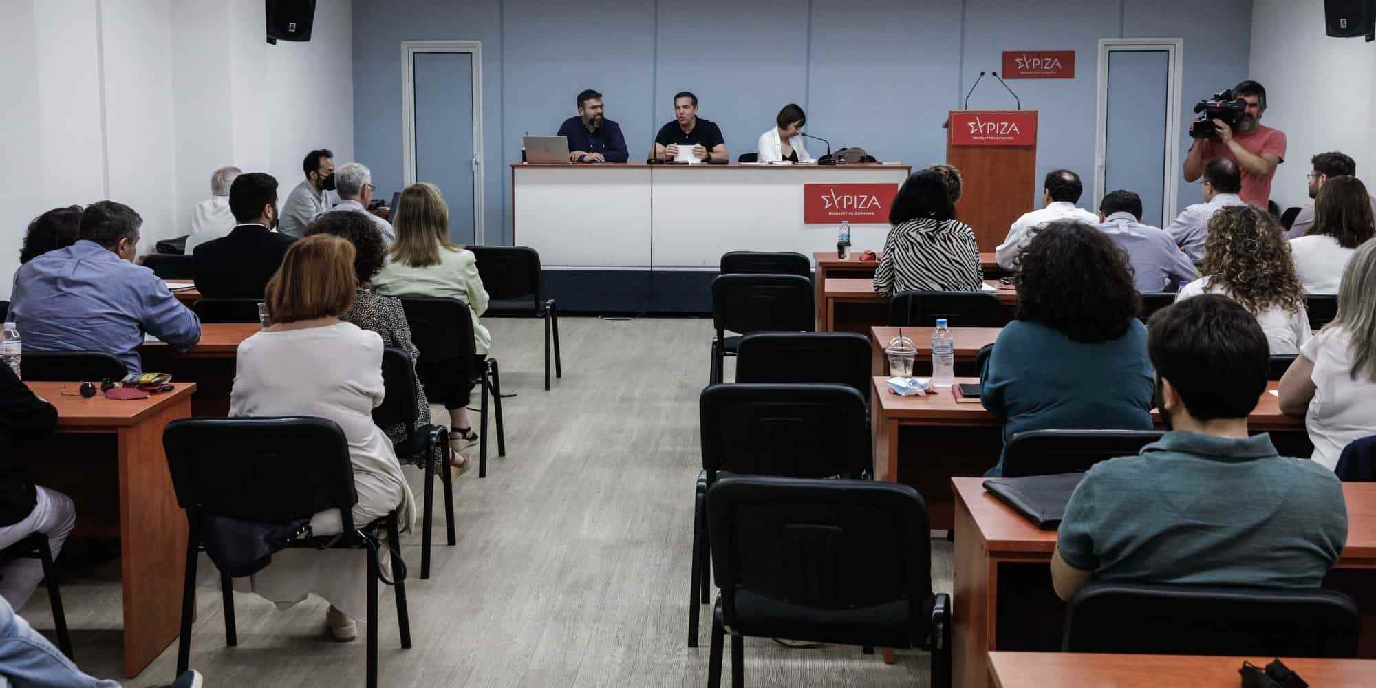 Πρώτη συνεδρίαση της νέας Πολιτικής Γραμματείας του ΣΥΡΙΖΑ Προοδευτική Συμμαχία