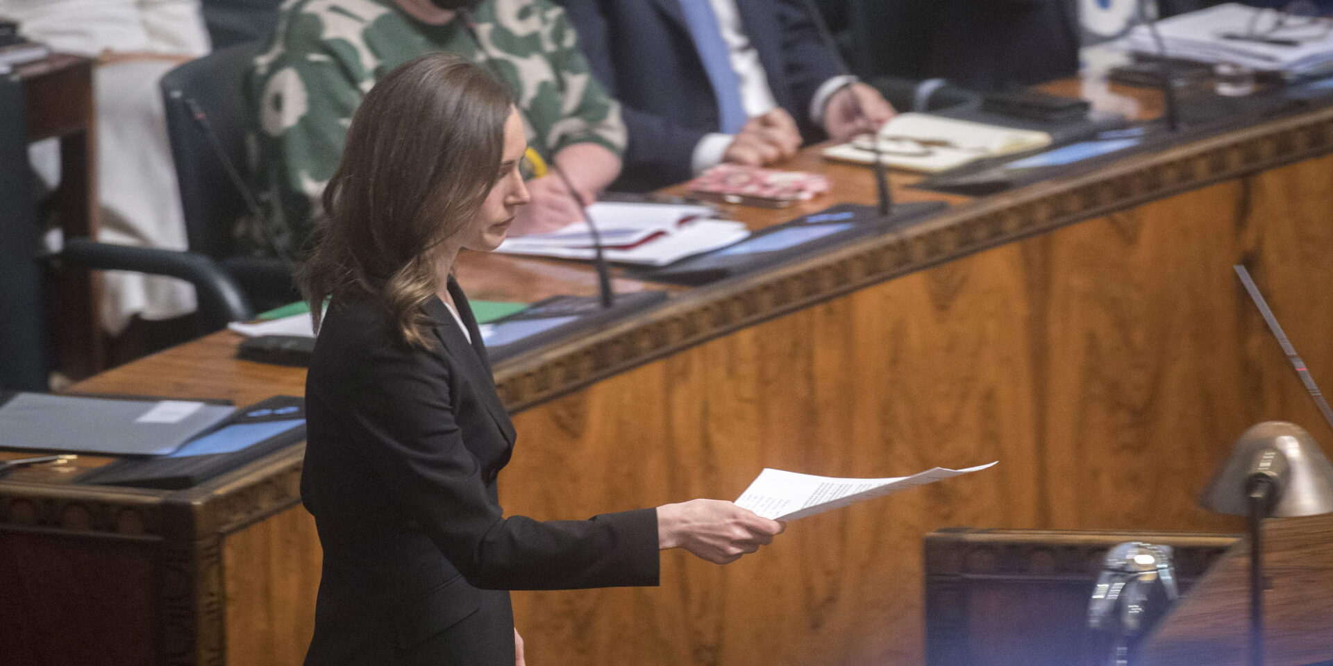 Η πρωθυπουργός στη Φινλανδία Σάνα Μαρίν