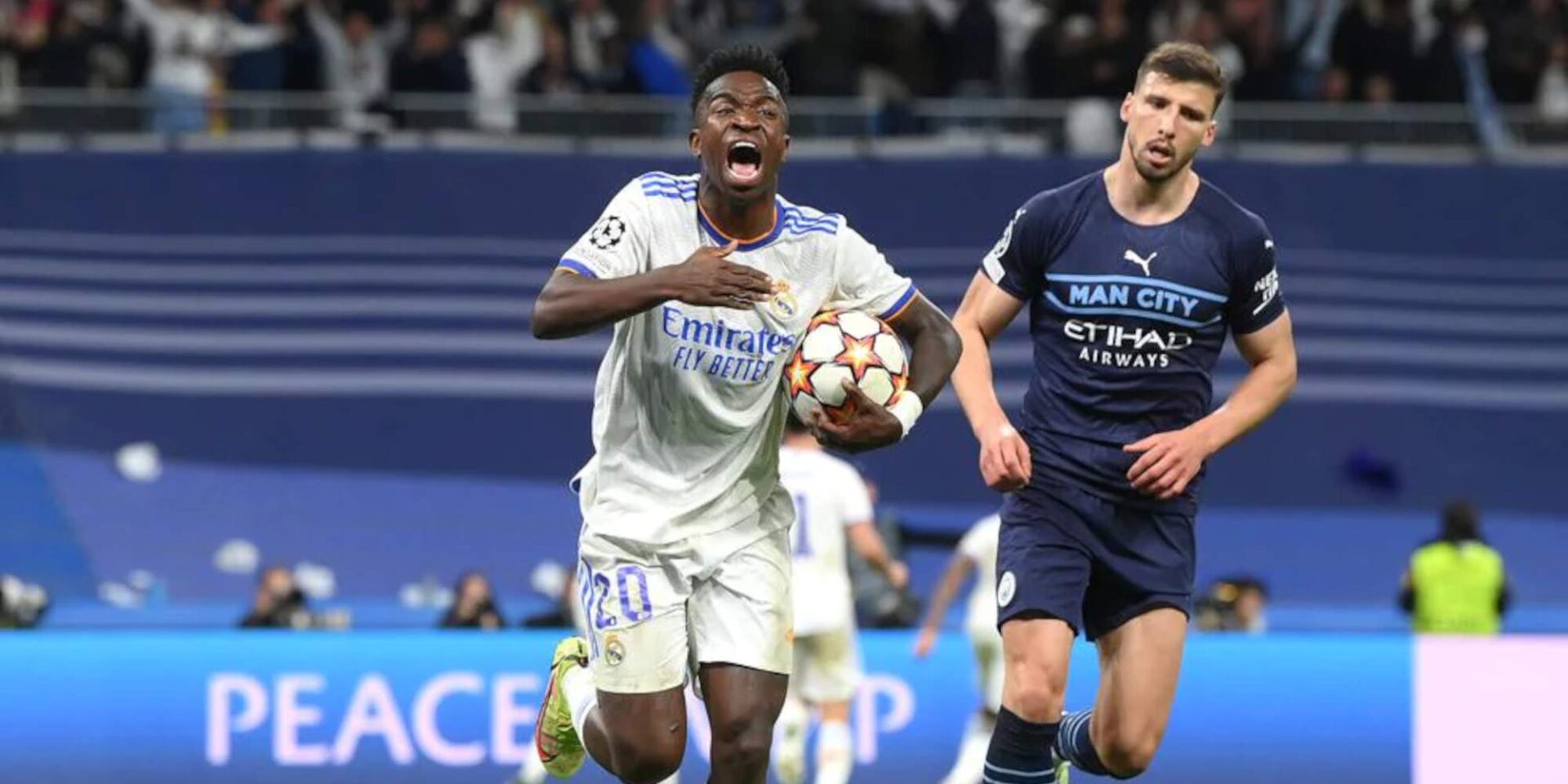 Στιγμιότυπο από τον ημιτελικό του Champions League