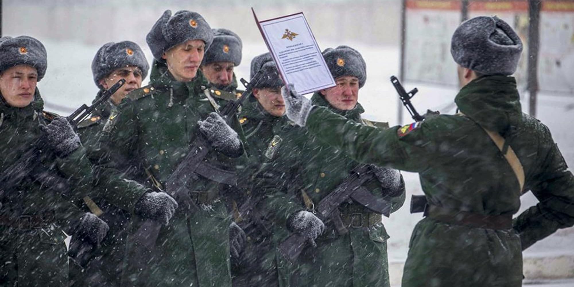 Στρατιώτες στη Ρωσία