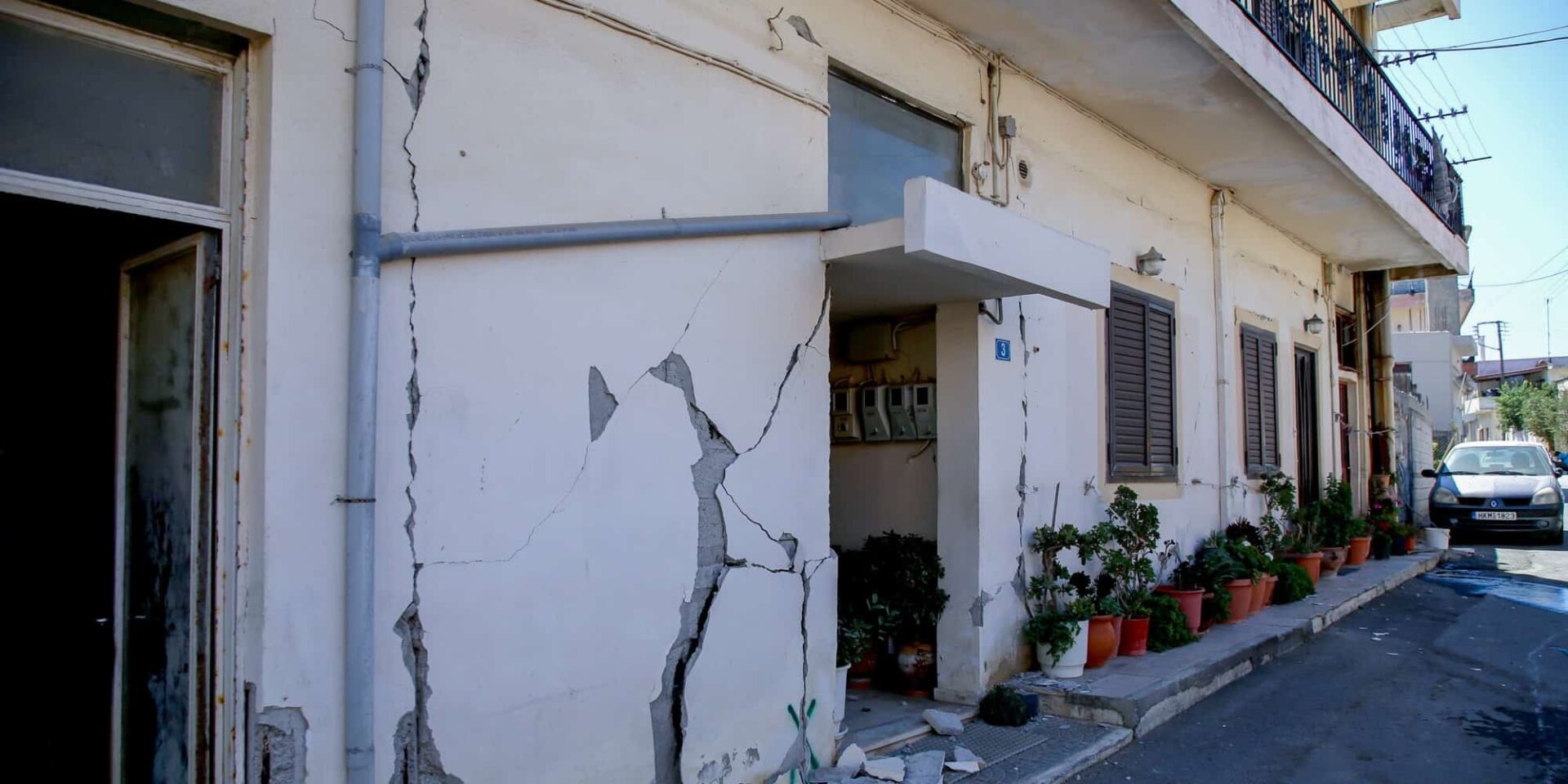 Ο σεισμός στο Αρκαλοχώρι