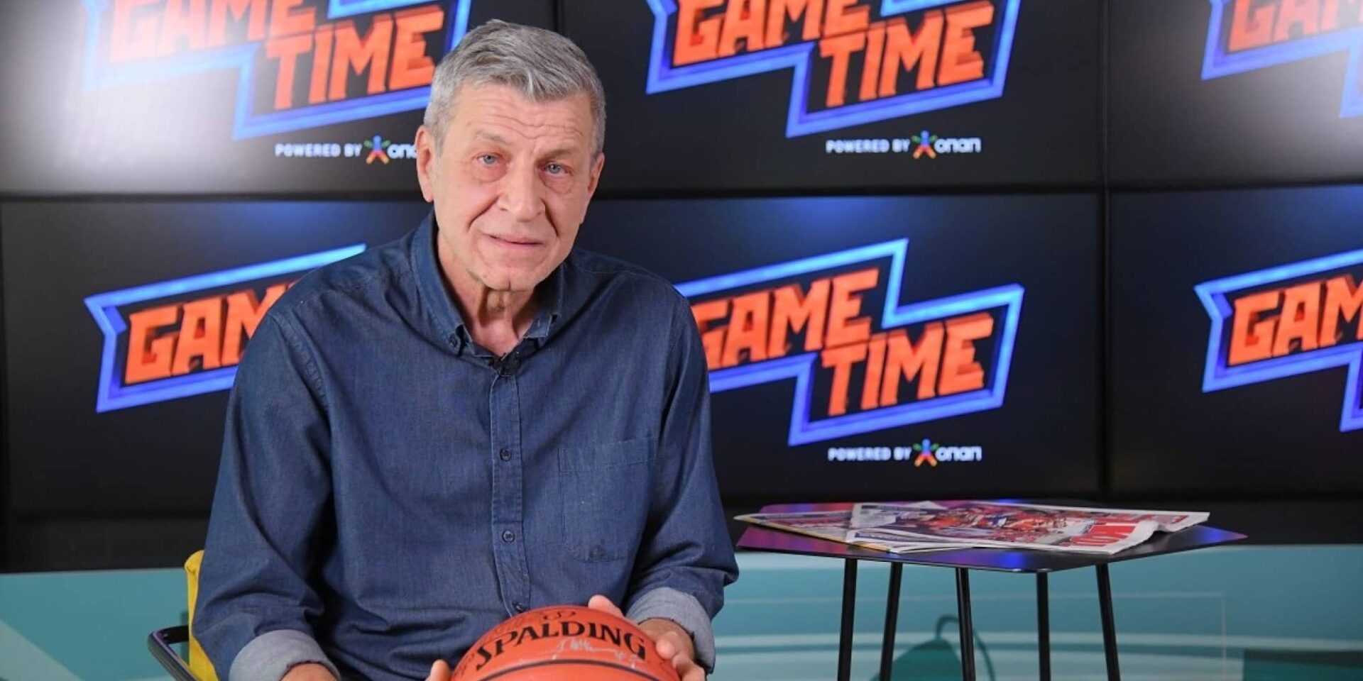 Ο Τάκης Ευσταθίου στο ΟΠΑΠ Game Time μπάσκετ