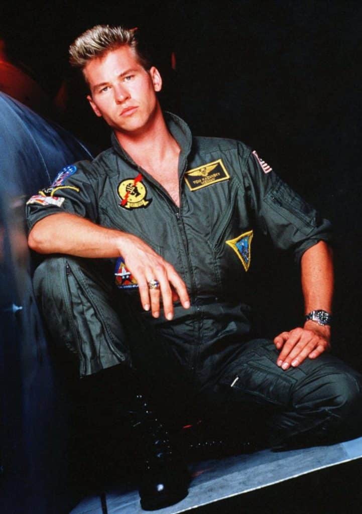 Ο Βαλ Κίλμερ στο Top Gun του 1986