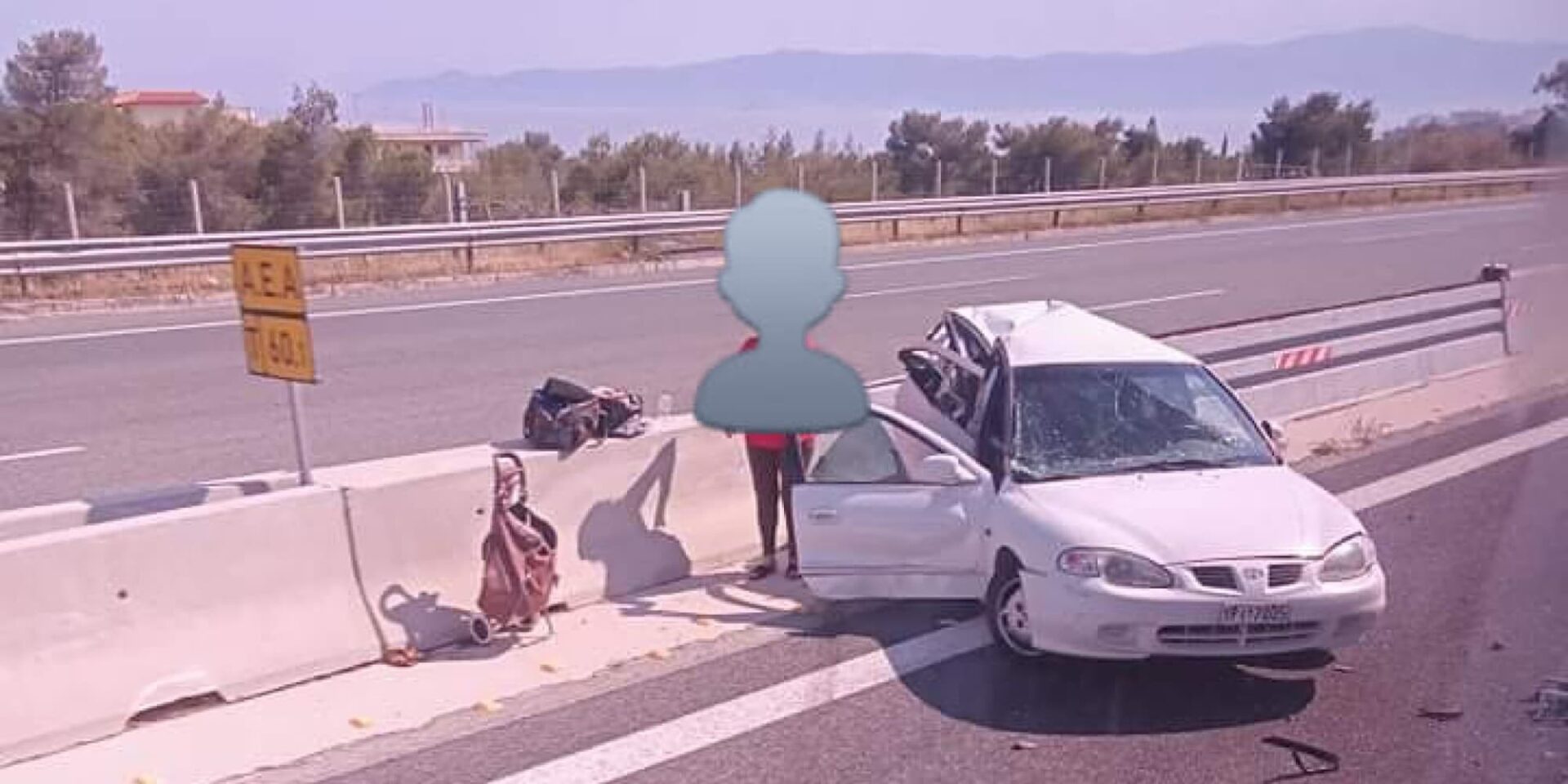 Τροχαίο στην εθνική Αθηνών - Κορίνθου