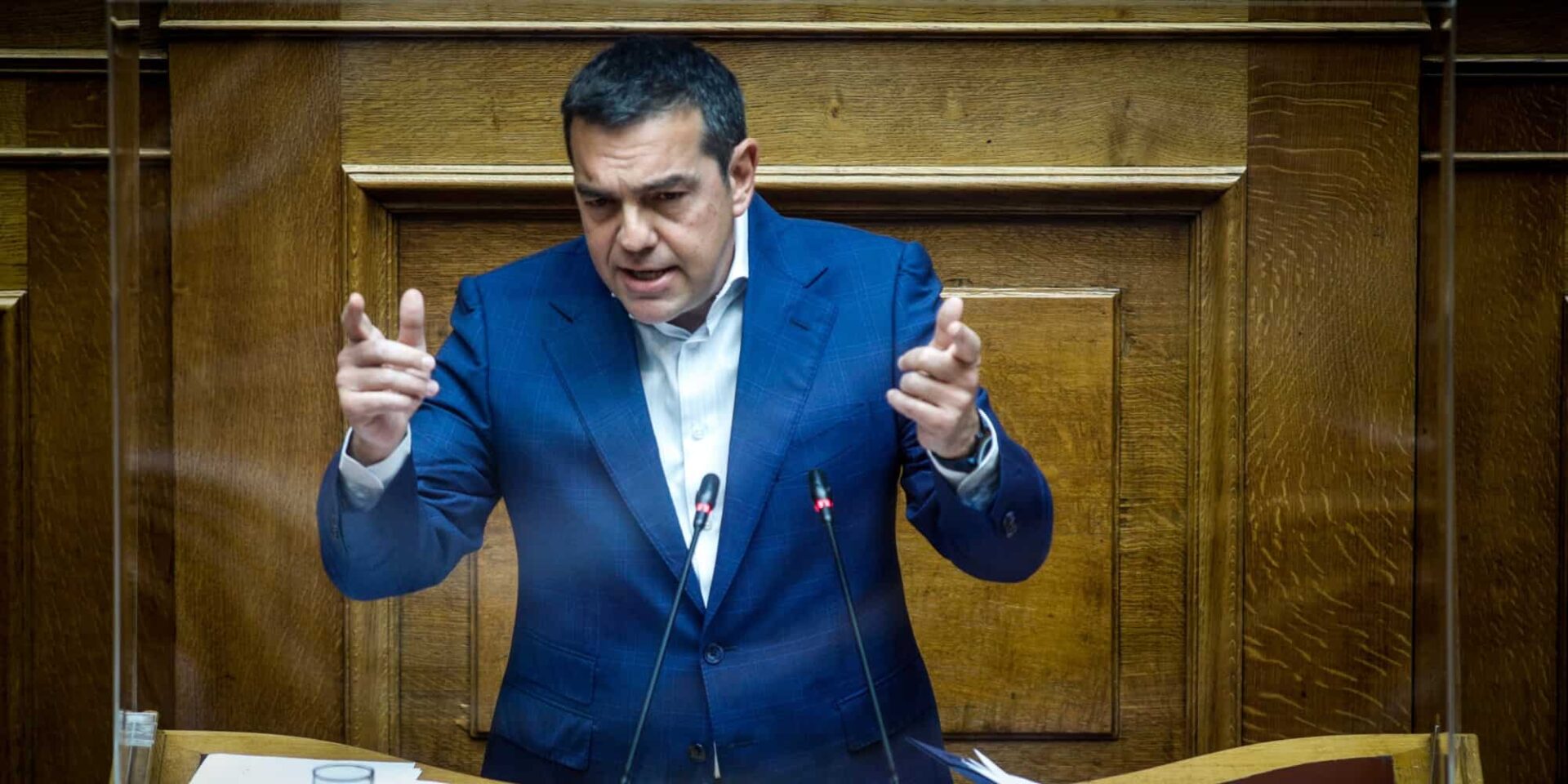 Ο πρόεδρος του ΣΥΡΙΖΑ-ΠΣ, Αλέξης Τσίπρας
