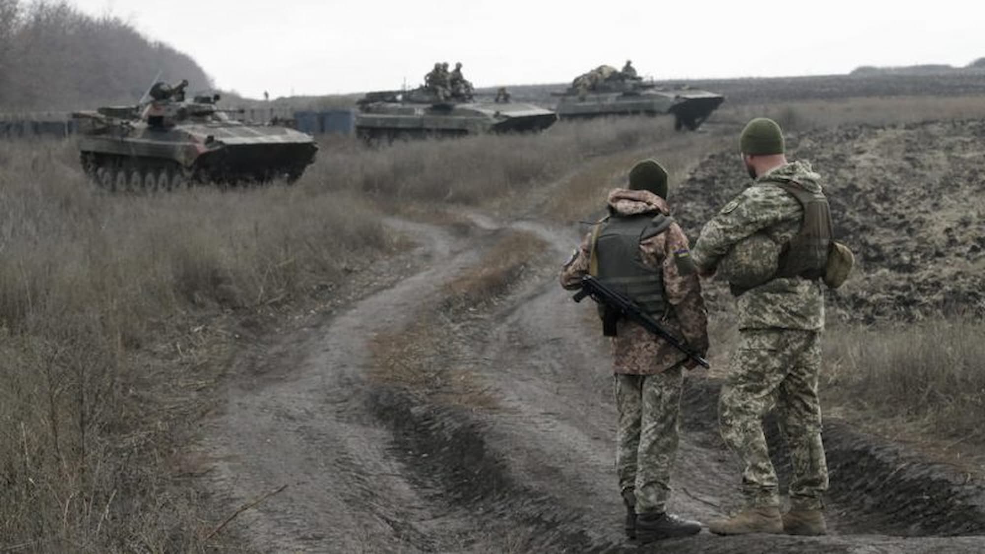 Σκηνές από τον πόλεμο στην Ουκρανία