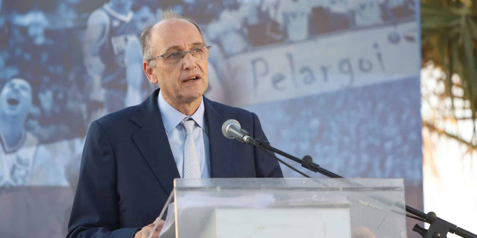 Ο πρόεδρος της ΕΟΚ, Βαγγέλης Λιόλιος