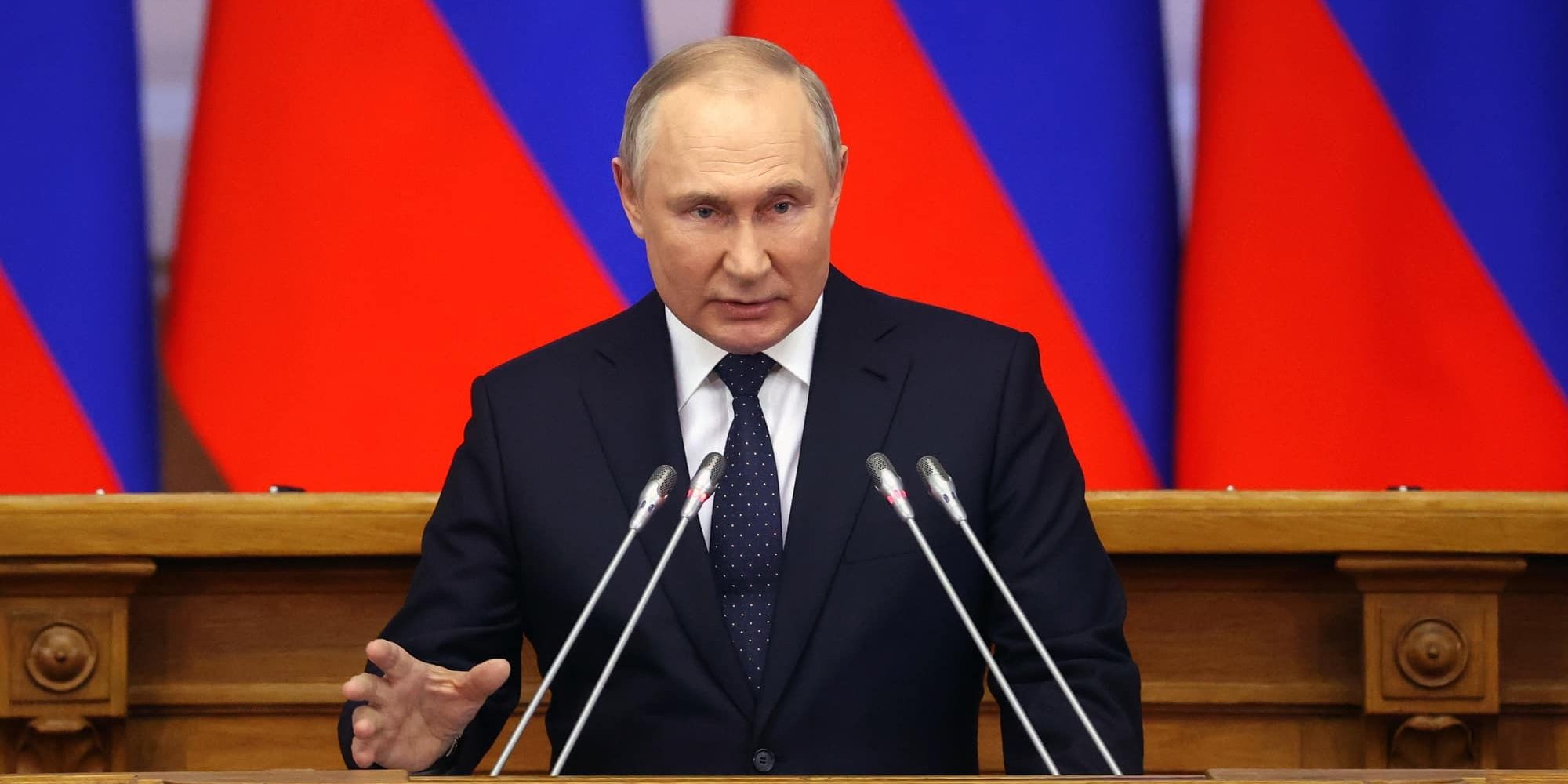 Ο πρόεδρος της Ρωσίας Βλαντιμίρ Πούτιν