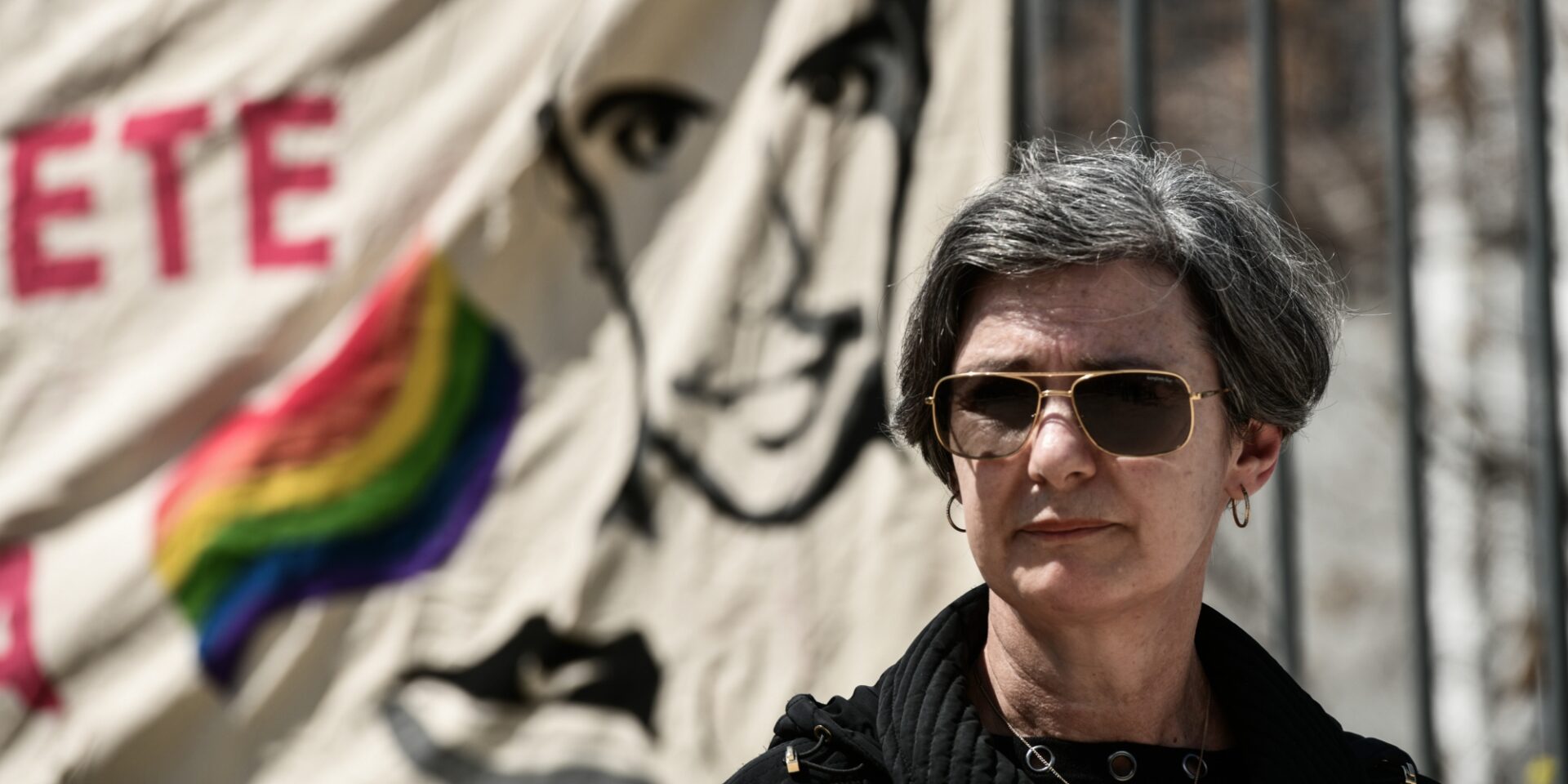 Η μητέρα του Ζακ Κωστόπουλου, Ελένη / Φωτογραφία: Eurokinissi