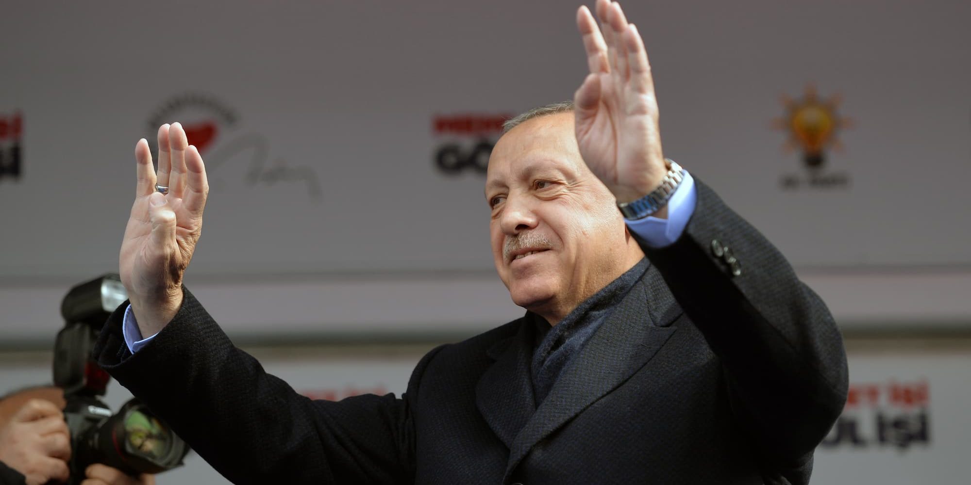 Ο πρόεδρος της Τουρκίας, Ρετζέπ Ταγίπ Ερντογάν
