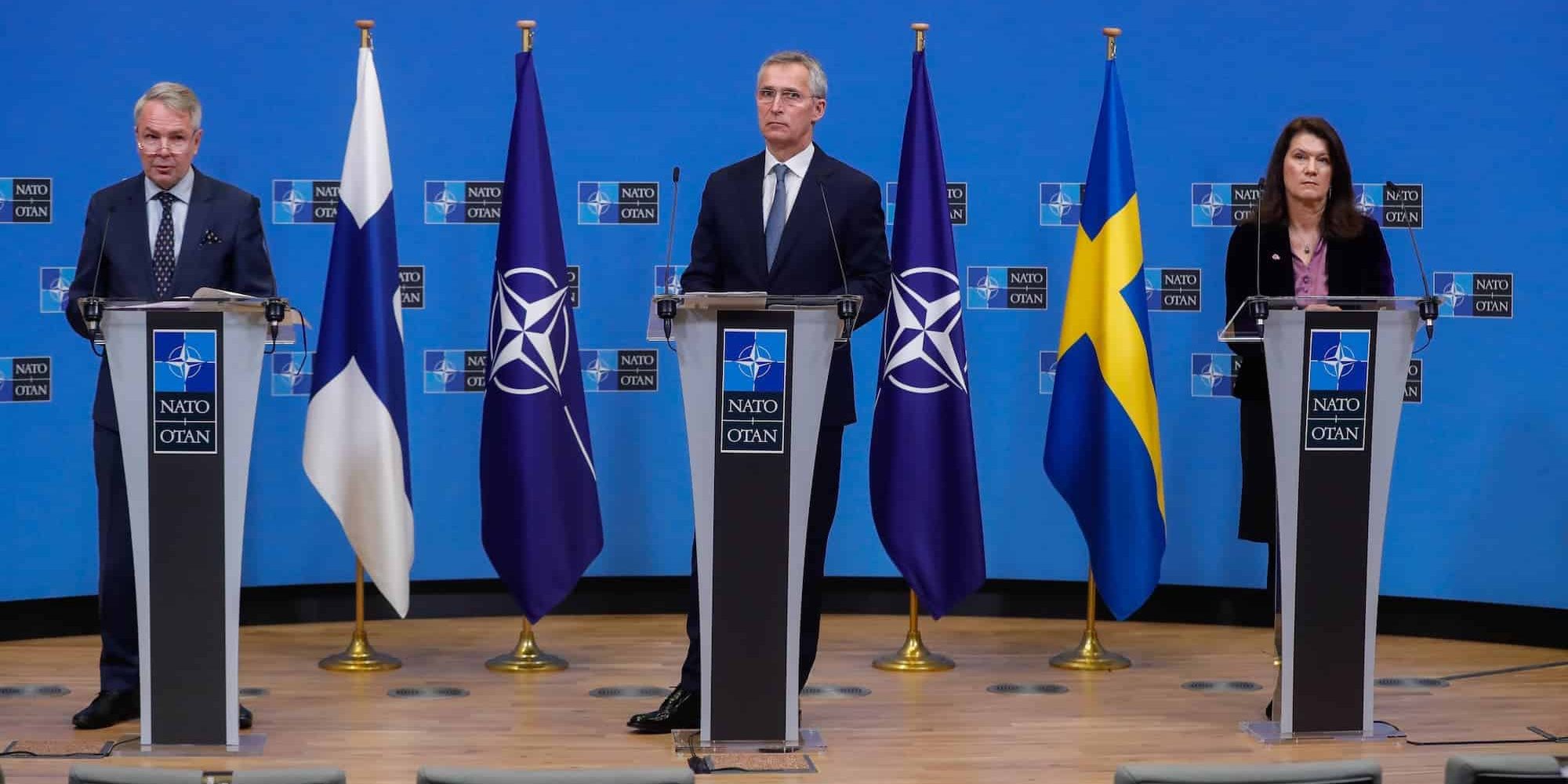 Σουηδία και Φινλανδία θέλουν να ενταχθούν στο ΝΑΤΟ