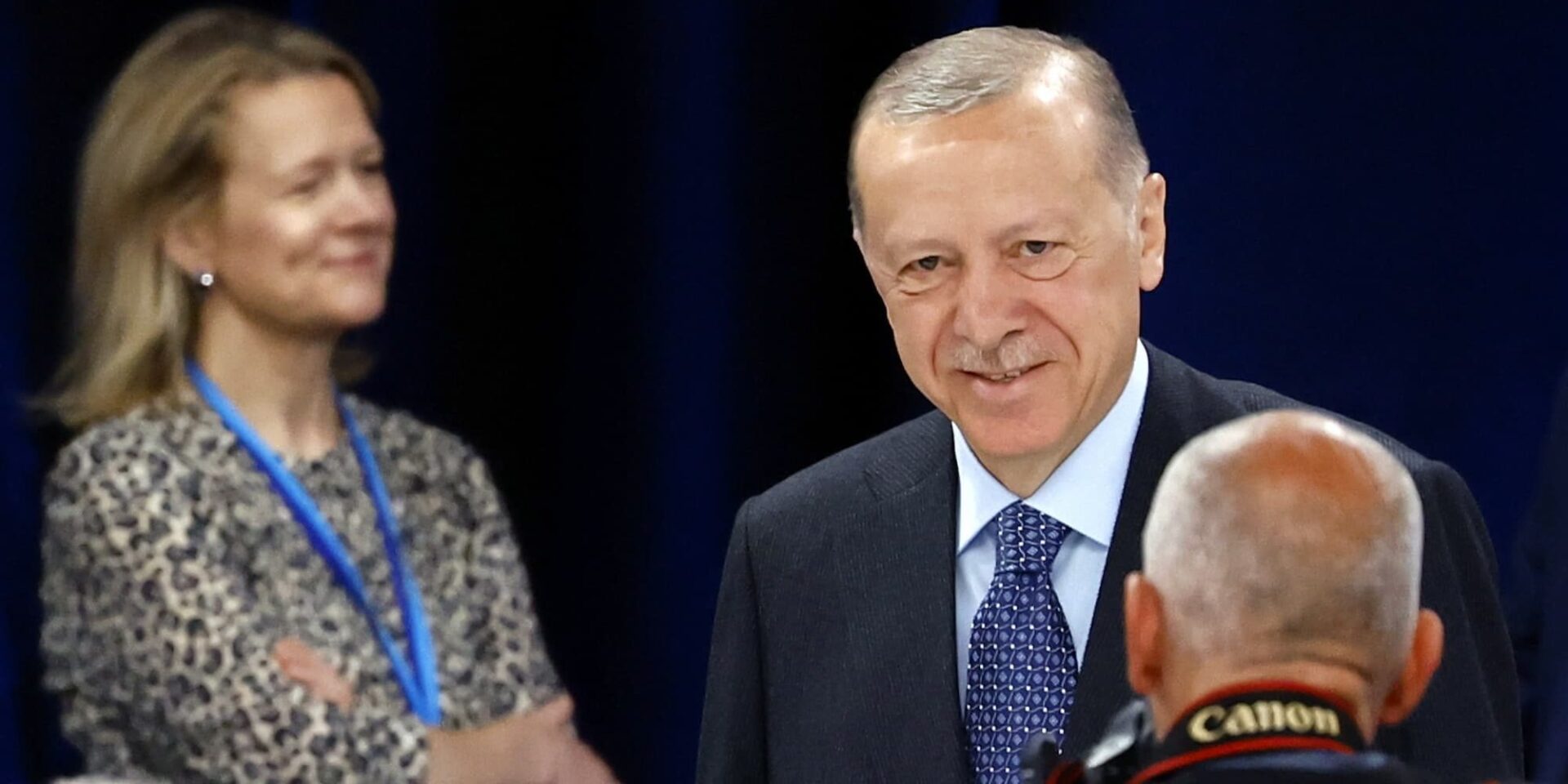 Ο Ρετζέπ Ταγίπ Ερντογάν στη συνεδρίαση του ΝΑΤΟ στην Μαδρίτη