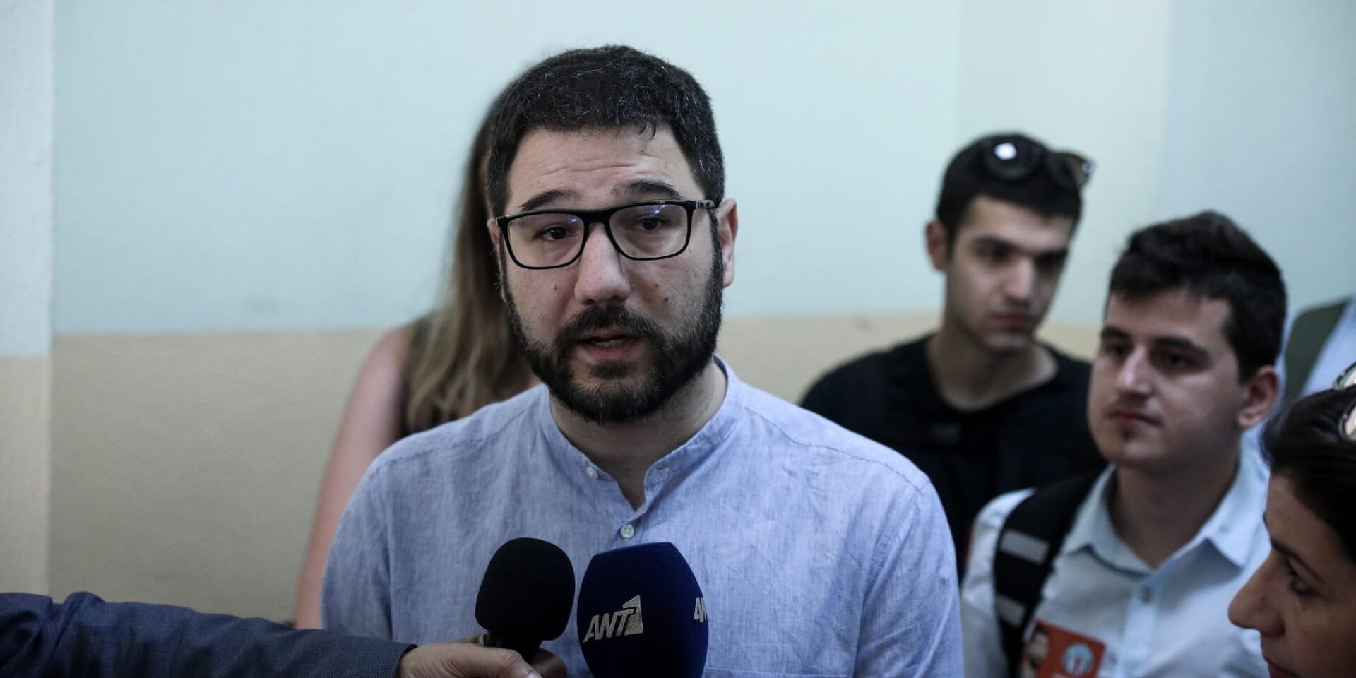 Ο Νάσος Ηλιόπουλος