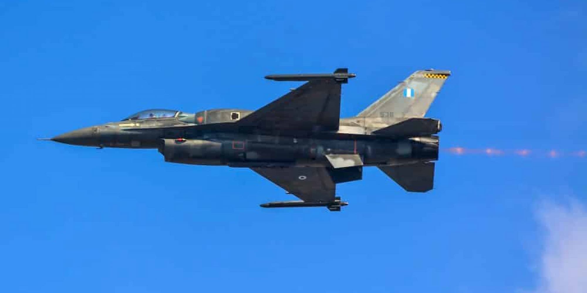 Ελληνικό F-16 για το οποίο διαμαρτύρεται η Τουρκία