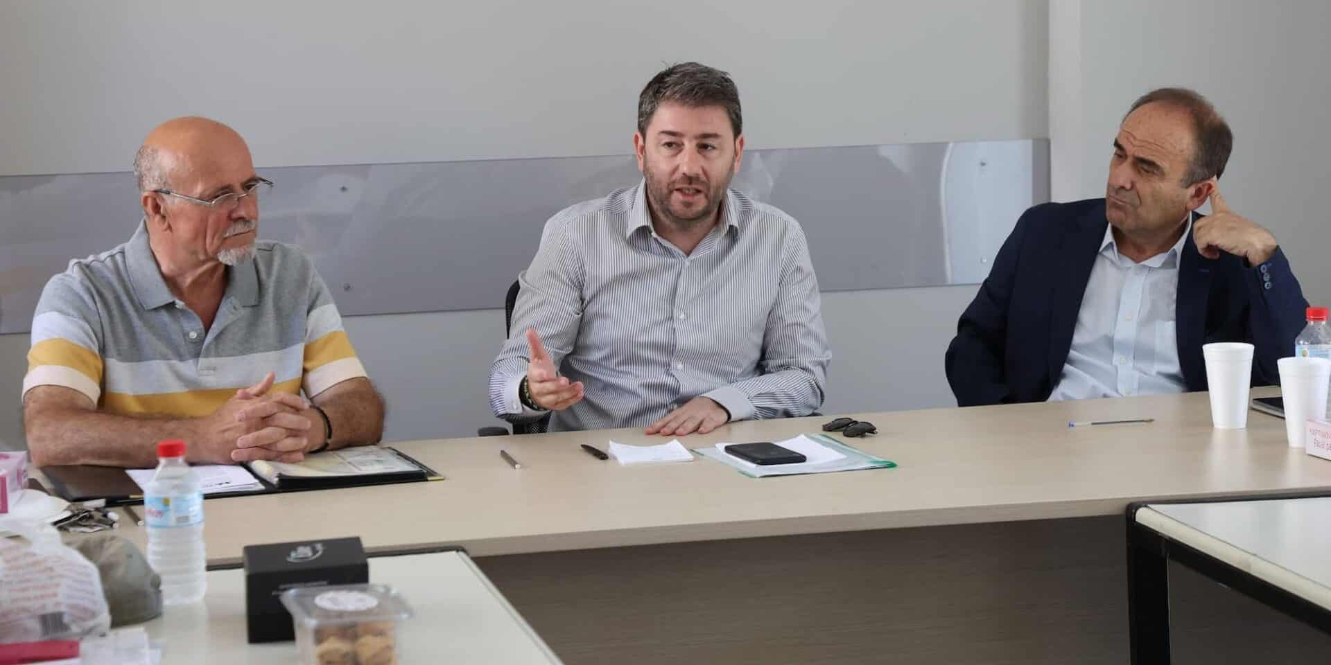 Ο Νίκος Ανδρουλάκης