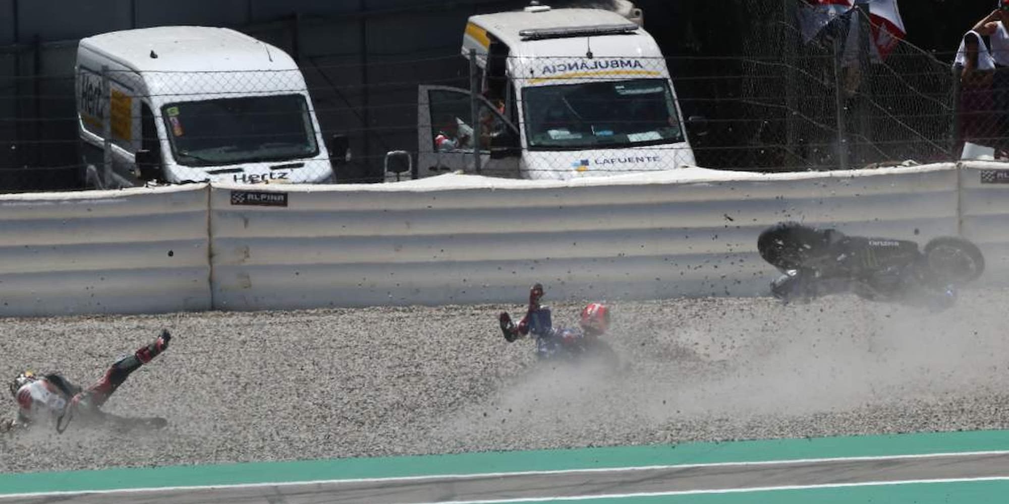Ατύχημα στο Moto GP