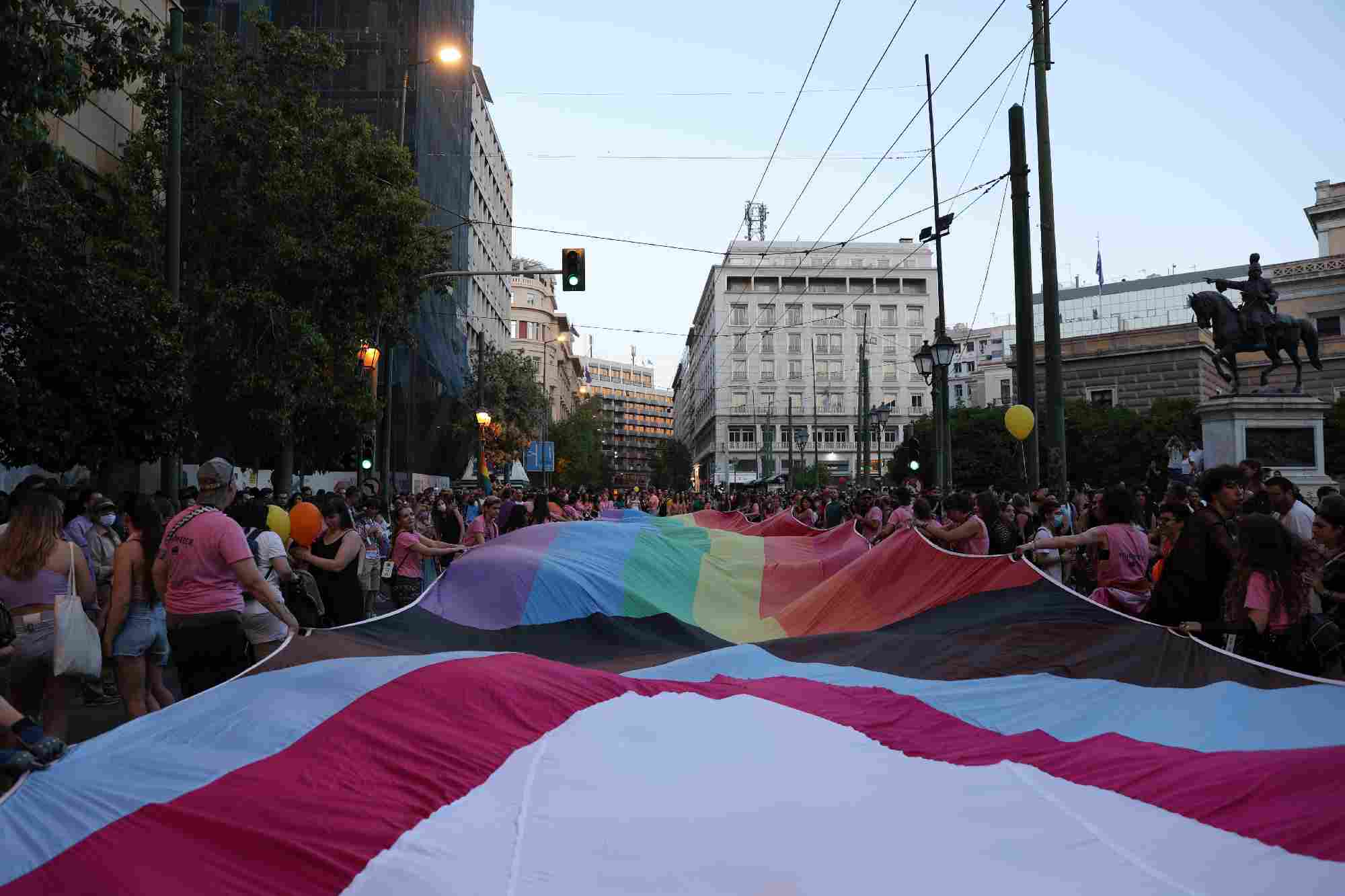 H παρέλαση Athens Pride στο Σύνταγμα