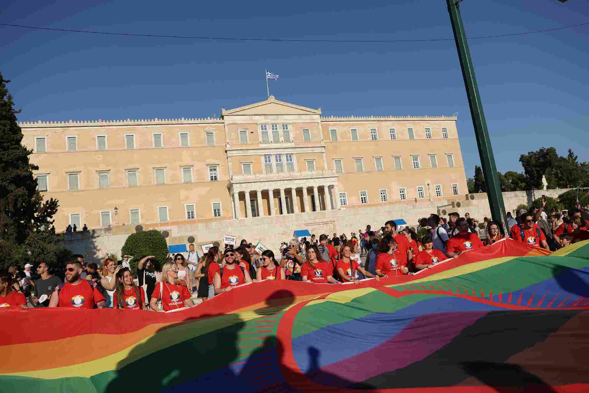 H παρέλαση Athens Pride στο Σύνταγμα