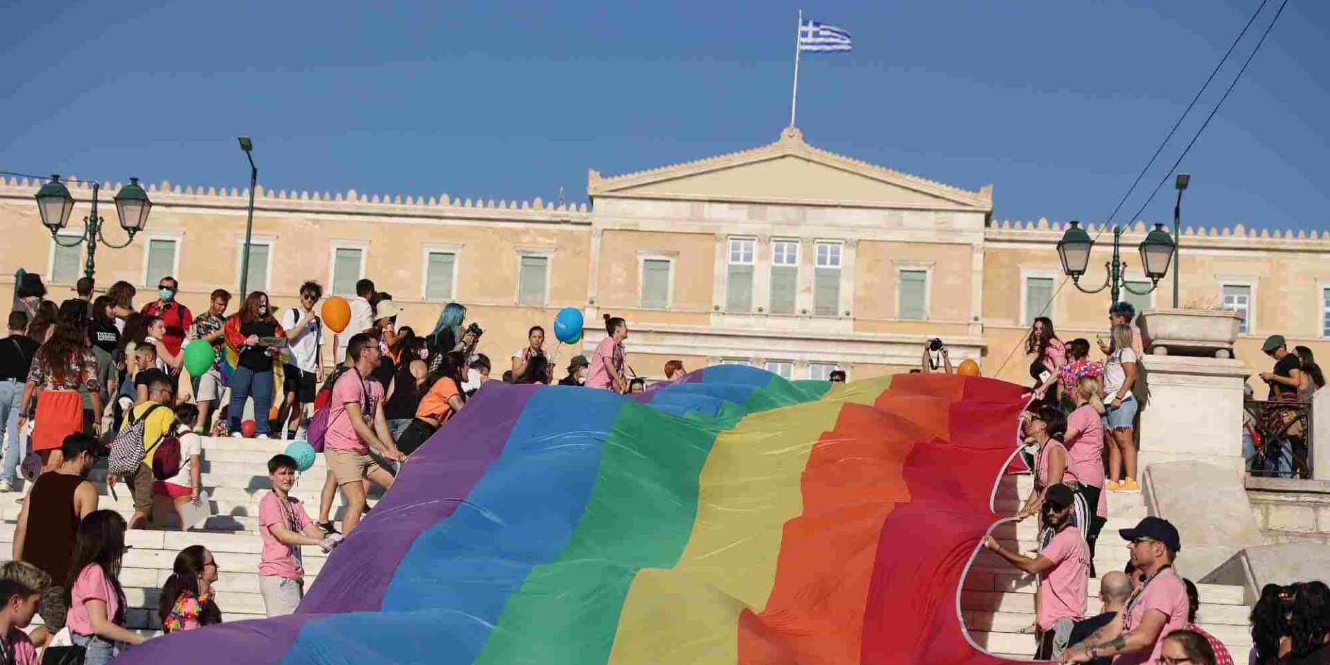 H παρέλαση Athens Pride στο Σύνταγμα