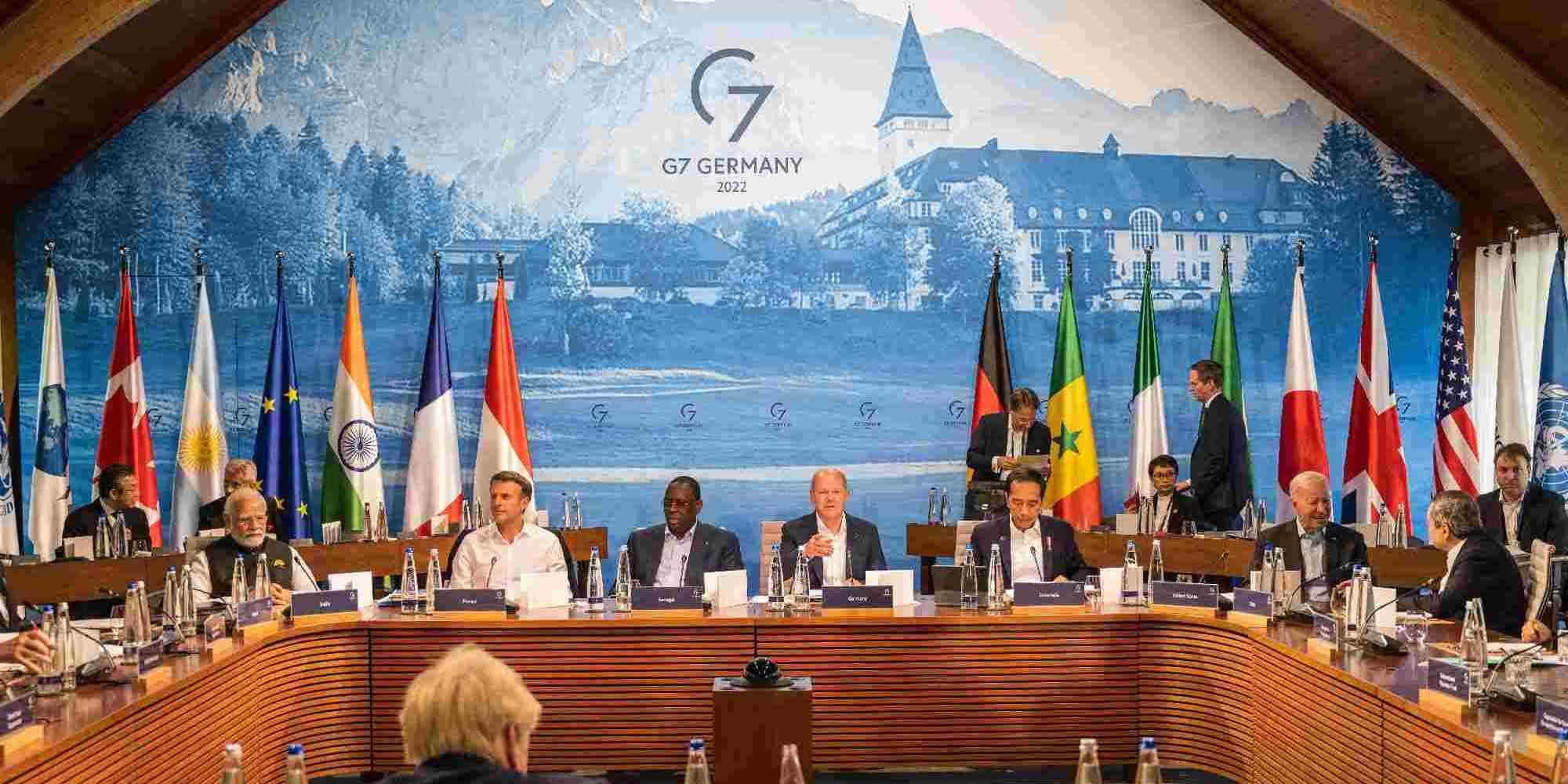 Οι εργασίες της G7 την δεύτερη ημέρα στην Γερμανία που φιλοξενεί τη σύνοδο