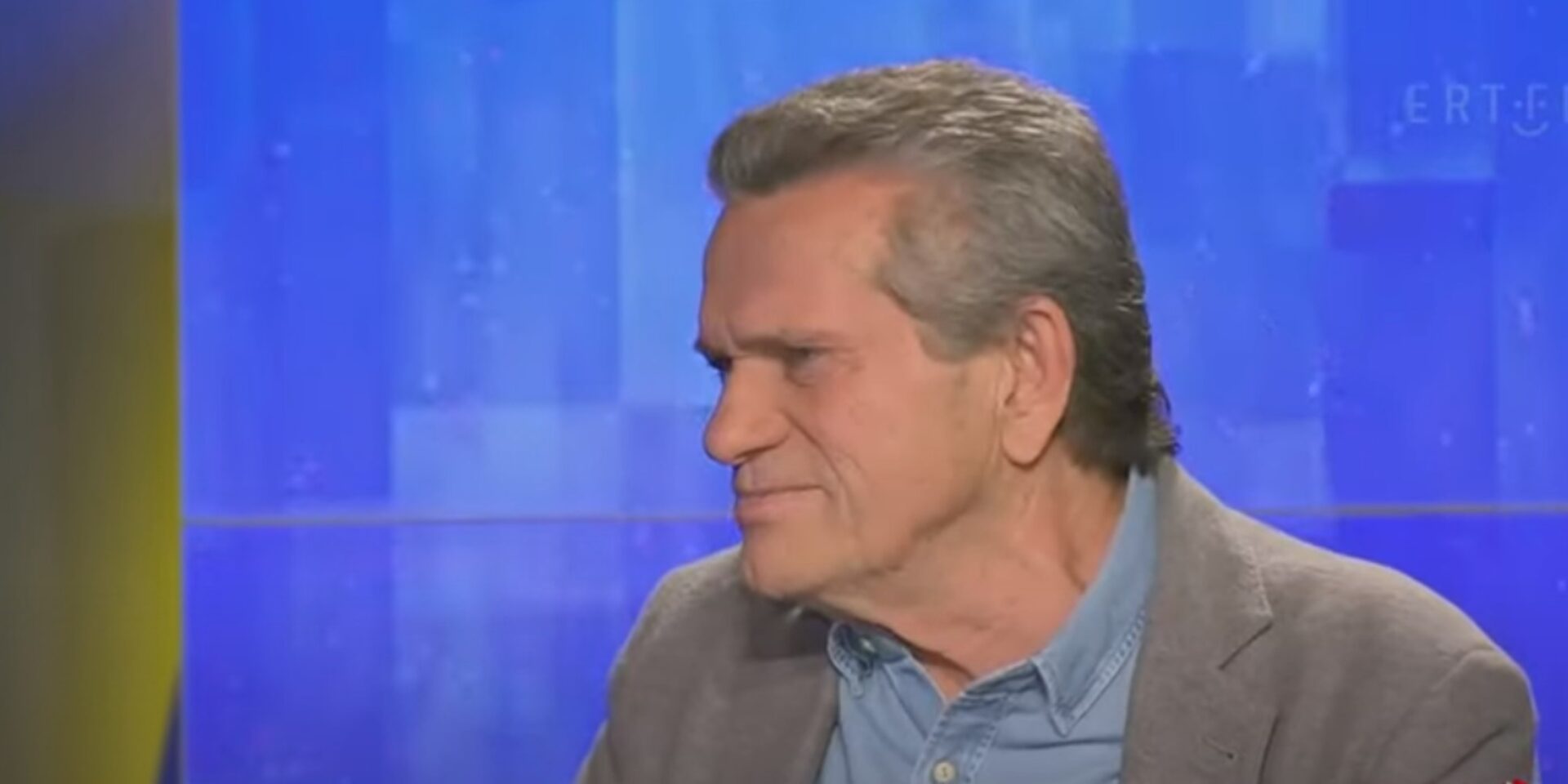 O Γιώργος Μαργαρίτης στην ΕΡ