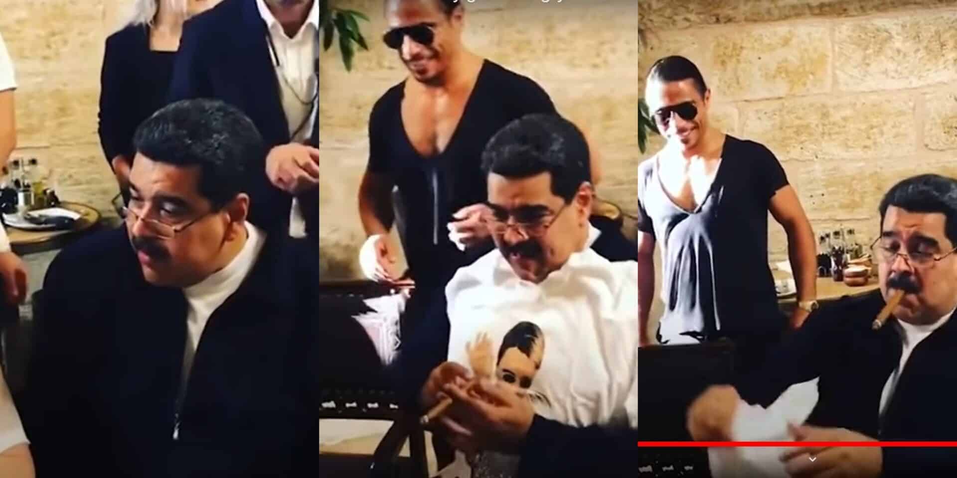 Ο Μαδούρο στο εστιατόριο Salt Bae