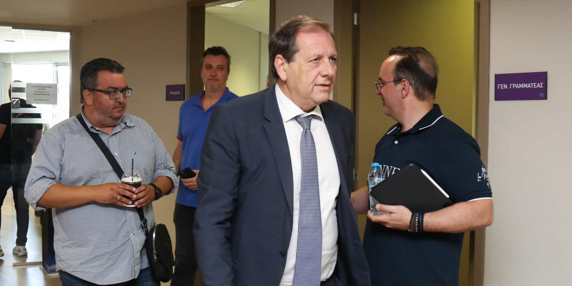 Ο μεγαλομέτοχος της ΑΕΚ, Μάκης Αγγελόπουλος