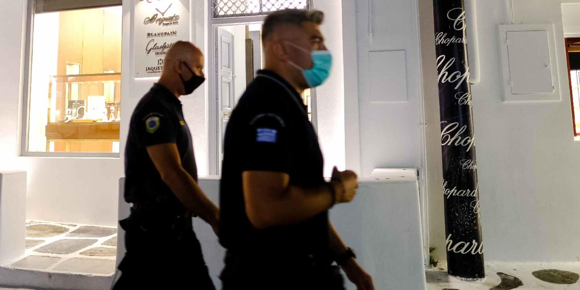 Αστυνομικοί στην Μύκονο