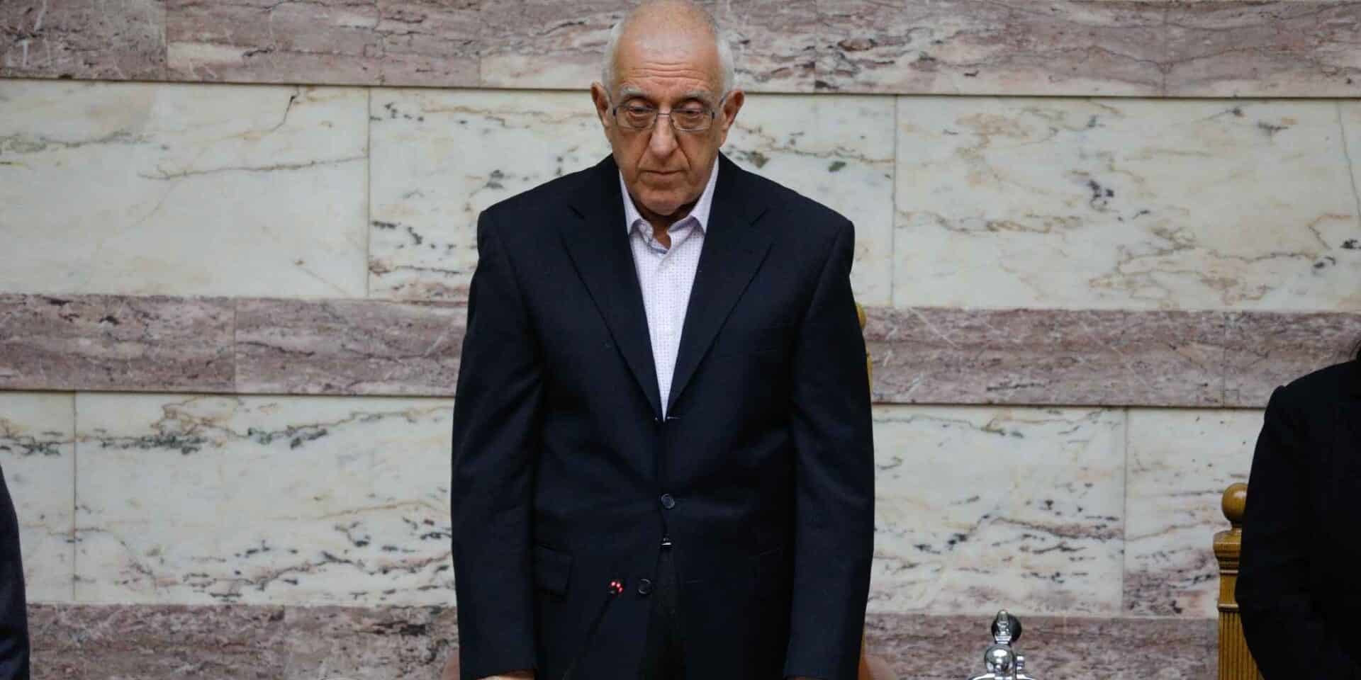 Ο α' αντιπρόεδρος της Βουλής Νικήτας Κακλαμάνης