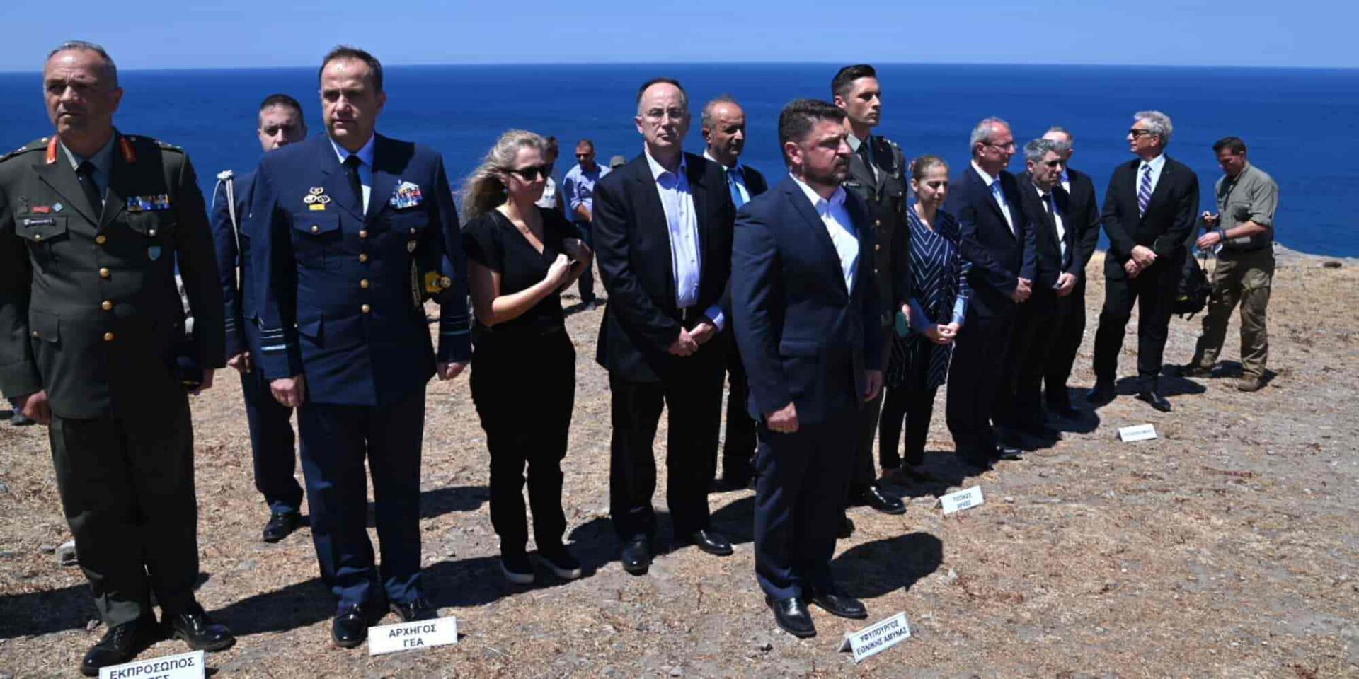 O Νίκος Χαρδαλιάς στον Άγιο Ευστράτιο