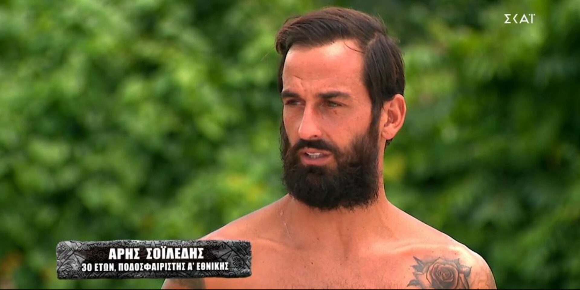 Ο Άρης Σοϊλέδης στο Survivor