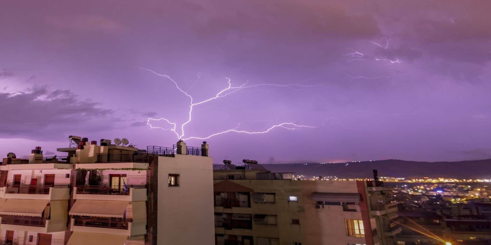 Κεραυνοί στην Θεσσαλονίκη