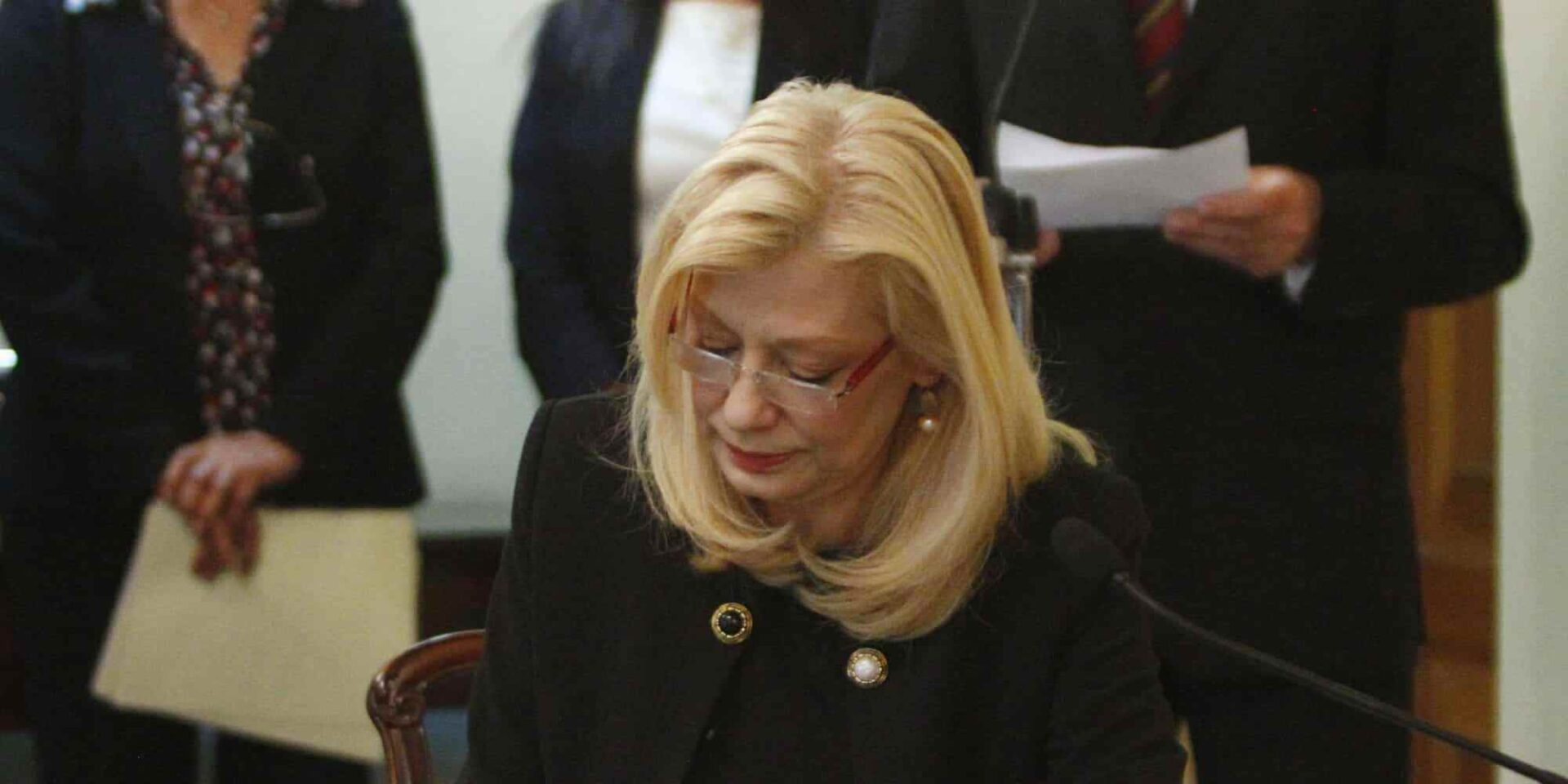 H αποβιώσασα υπουργός Εργασίας της Κύπρου, Ζέτα Αιμιλιανίδου